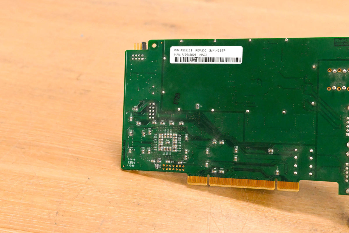 AudioScience ASI5111 Analog & AES/EBU PCI Broadcast Sound Card