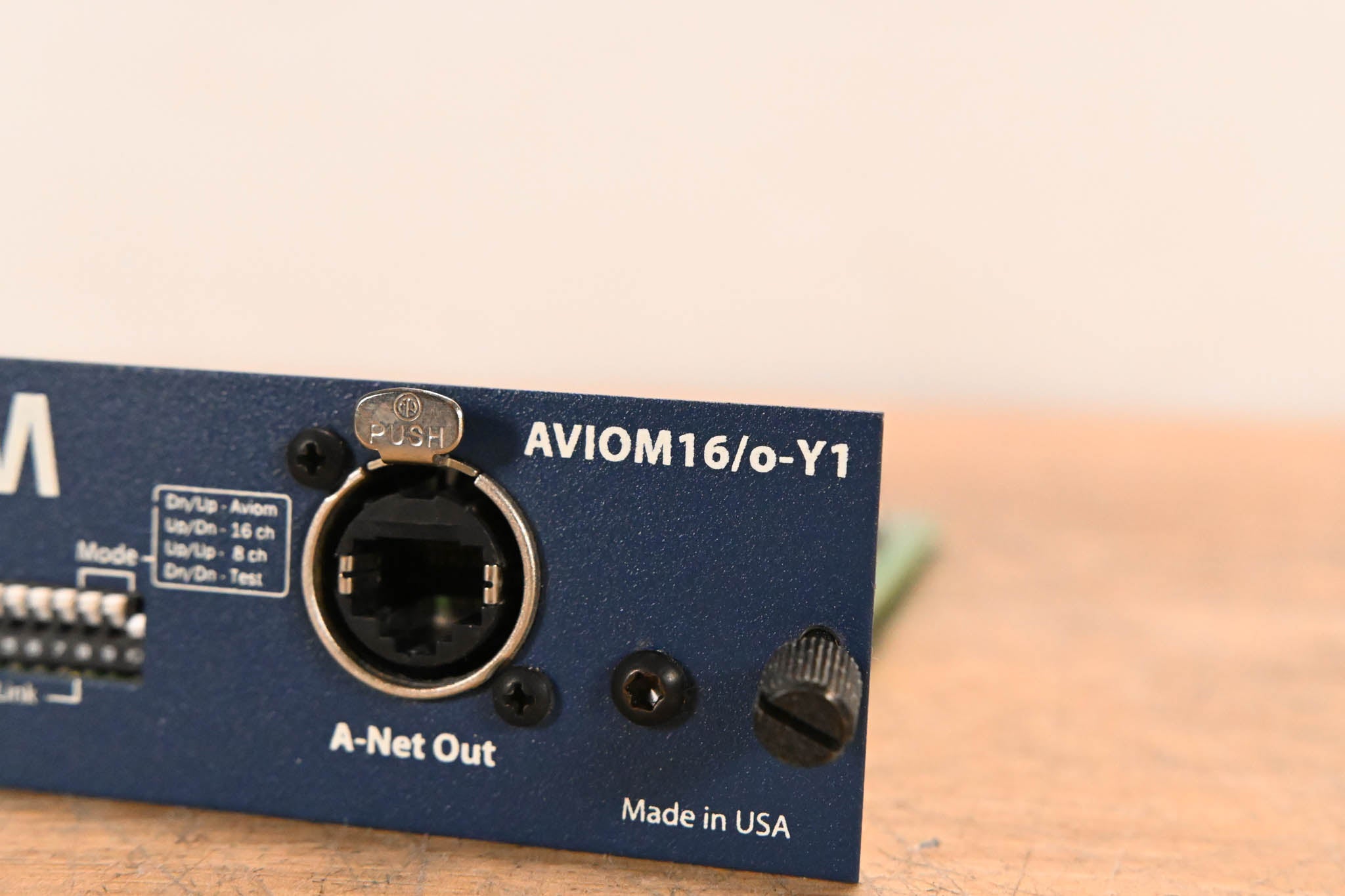 Aviom 16/o-Y1 A-Net Card for Yamaha Digital Products