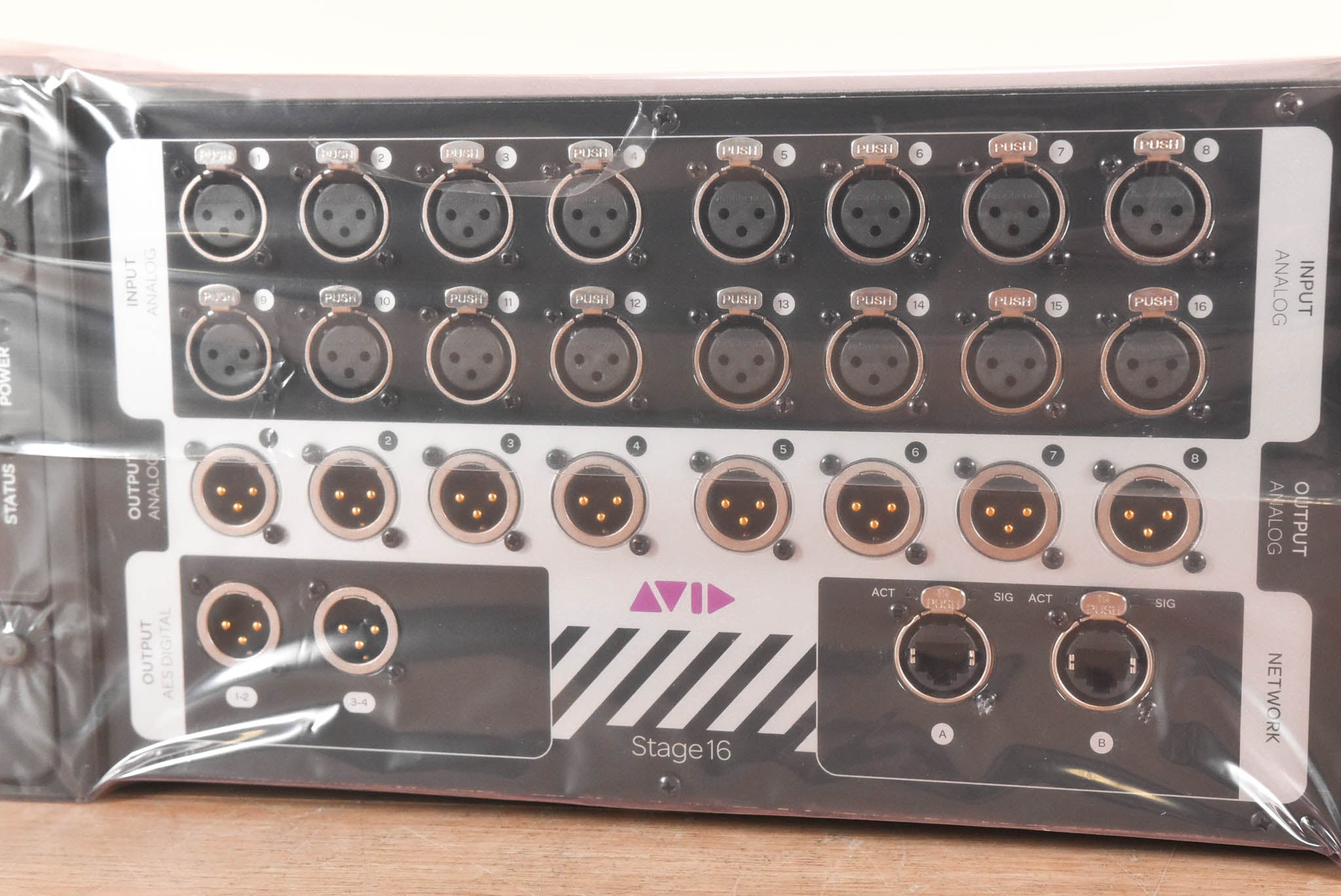 AVID Stage 16 Remote I/O for S3L Digital Mixing System