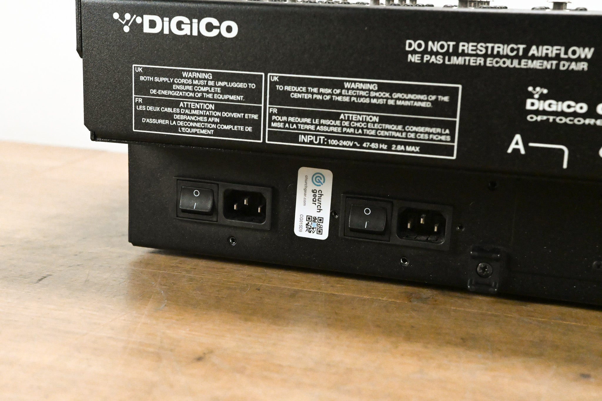 DiGiCo D-Rack 32 x 8 Cat 6 Analog I/O Stage Box