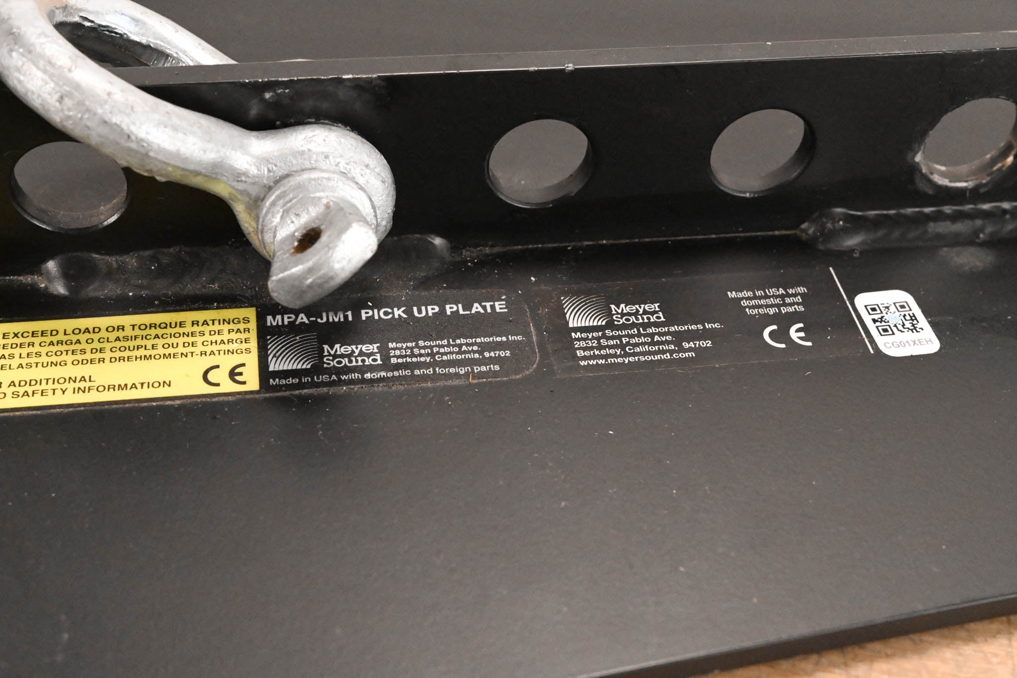 Meyer Sound MPA-JM1 Pick Up Array Plate