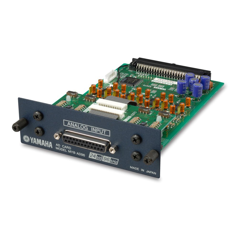 8-CH 24-bit/96kHz analog line-level input card