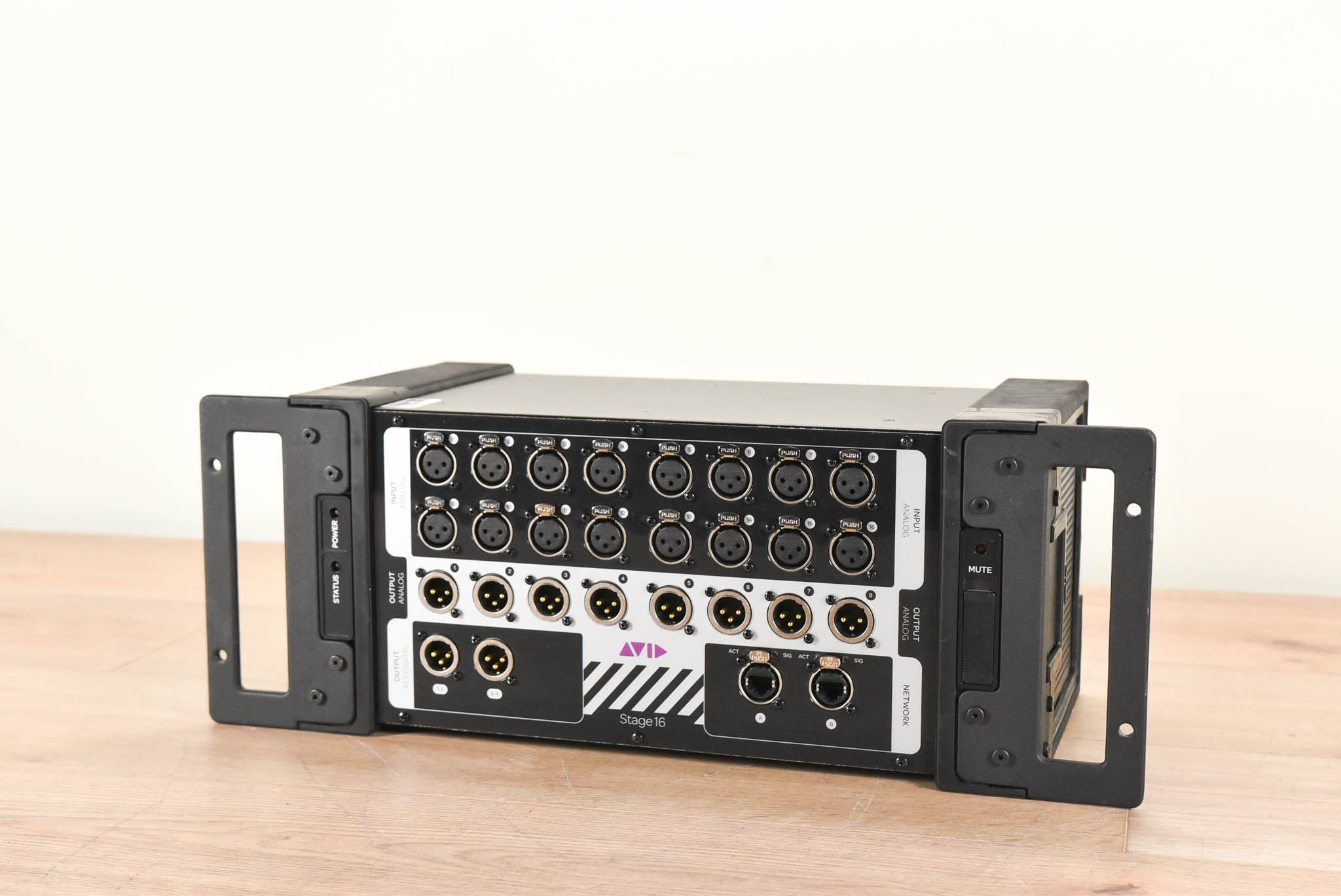 AVID Stage 16 Remote I/O for S3L Digital Mixing System