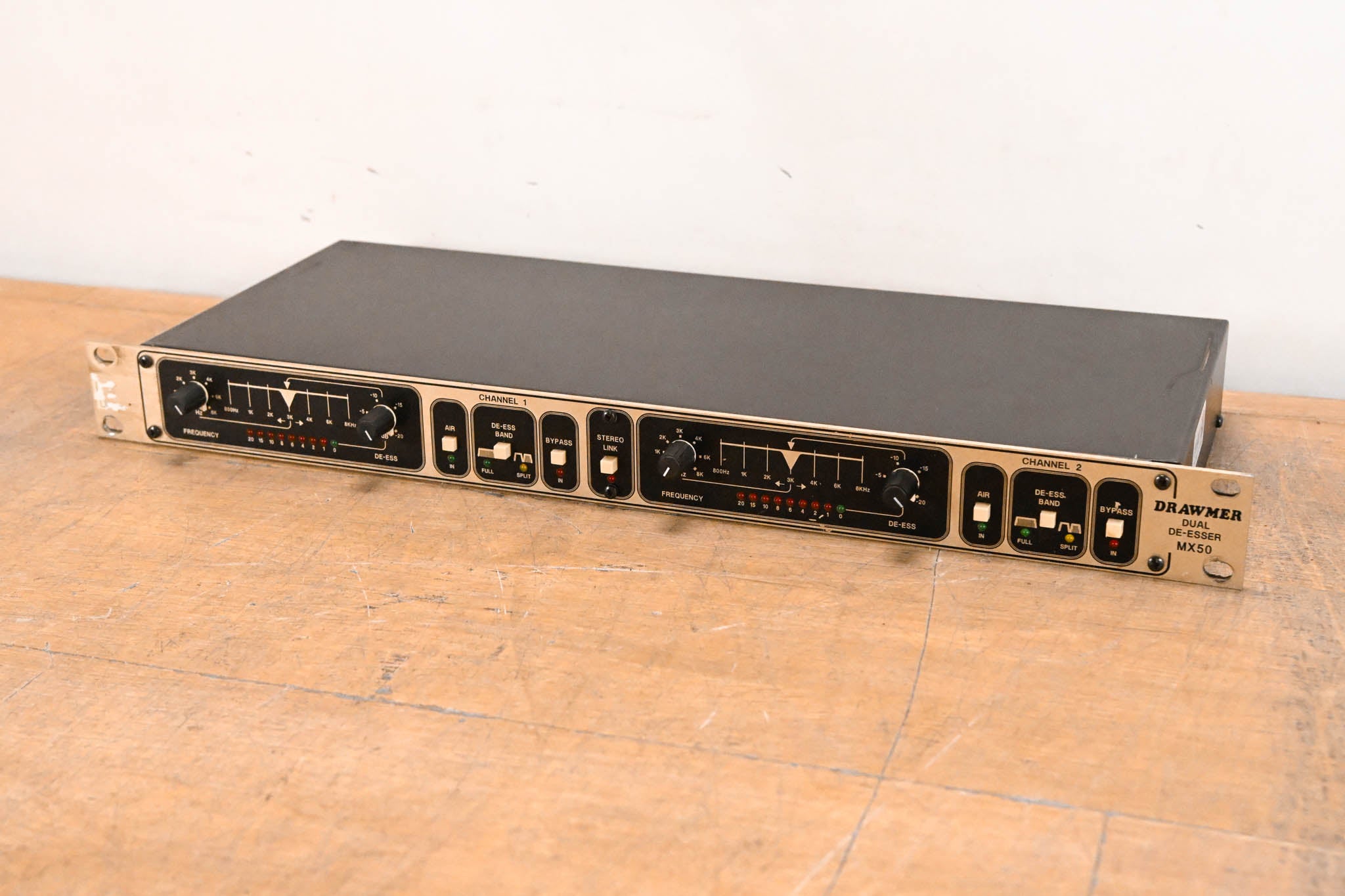 Drawmer MX50 Dual-Channel De-Esser (Full & Split-Band)