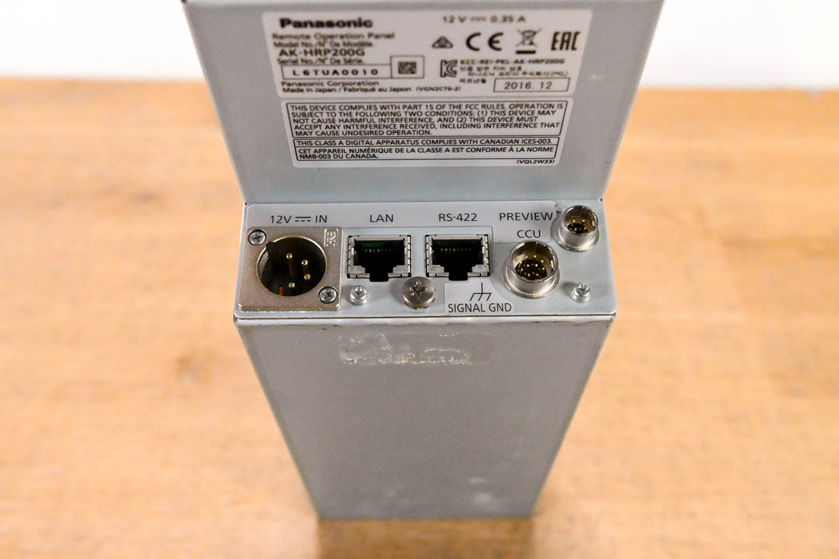Panasonic AK-HRP200G Remote Operation Panel