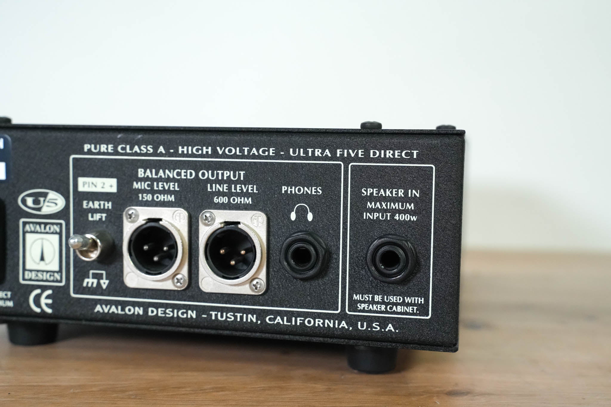 Avalon U5 Active Instrument Direct Box and Preamp