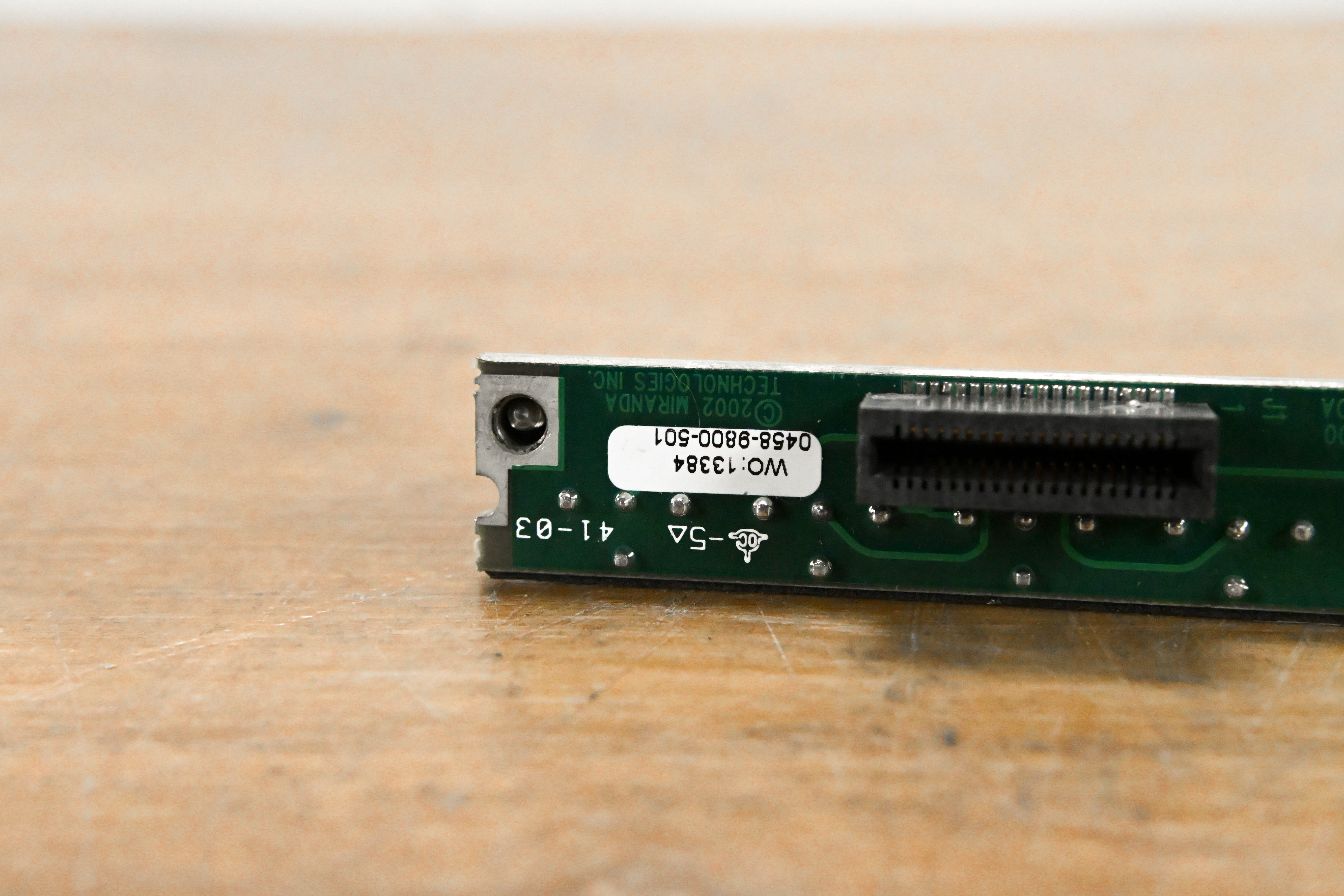 Miranda SDA-1141 Rear I/O Module for Densité Frame