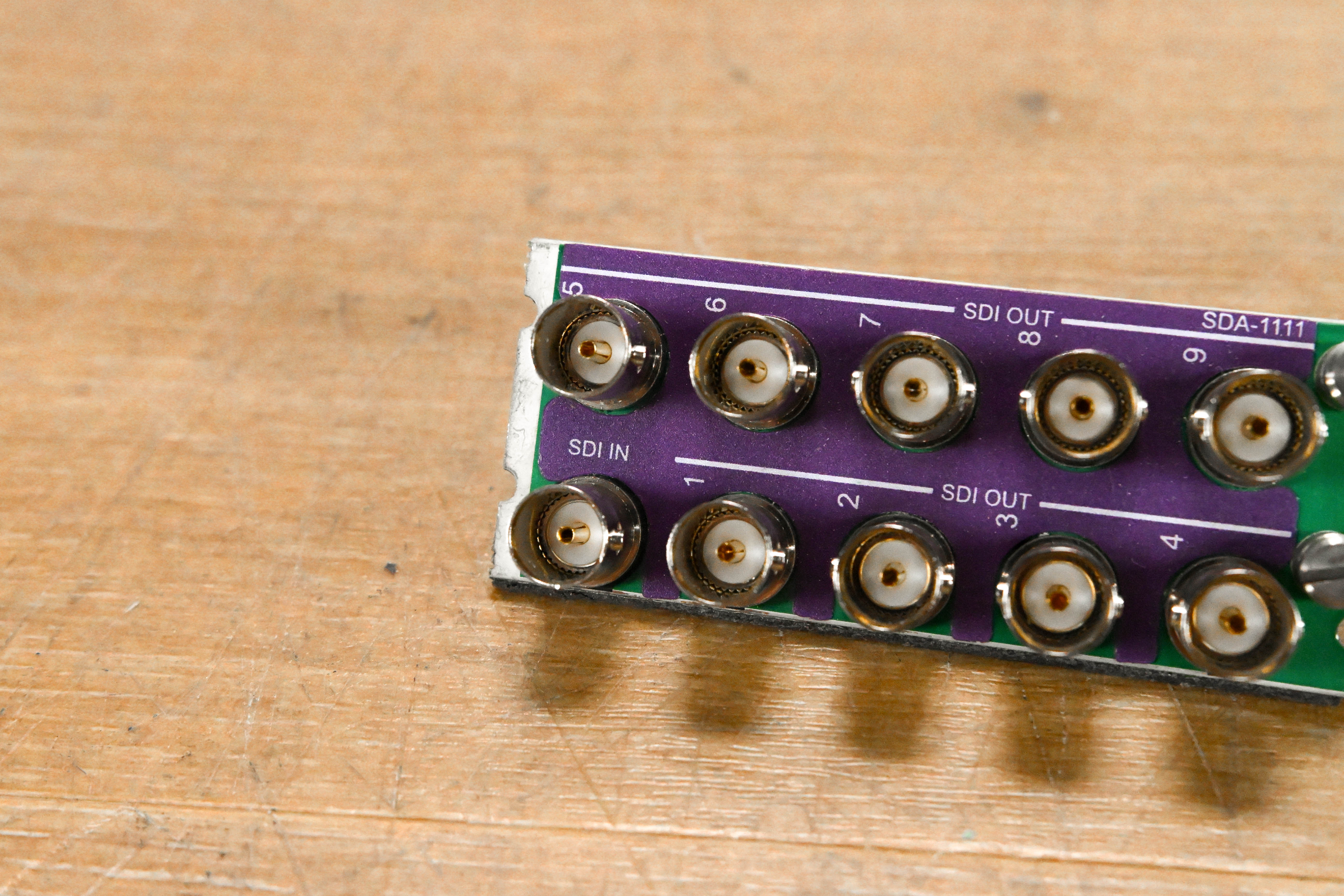 Miranda SDA-1111 1x8 Rear I/O Module for Densité Frame