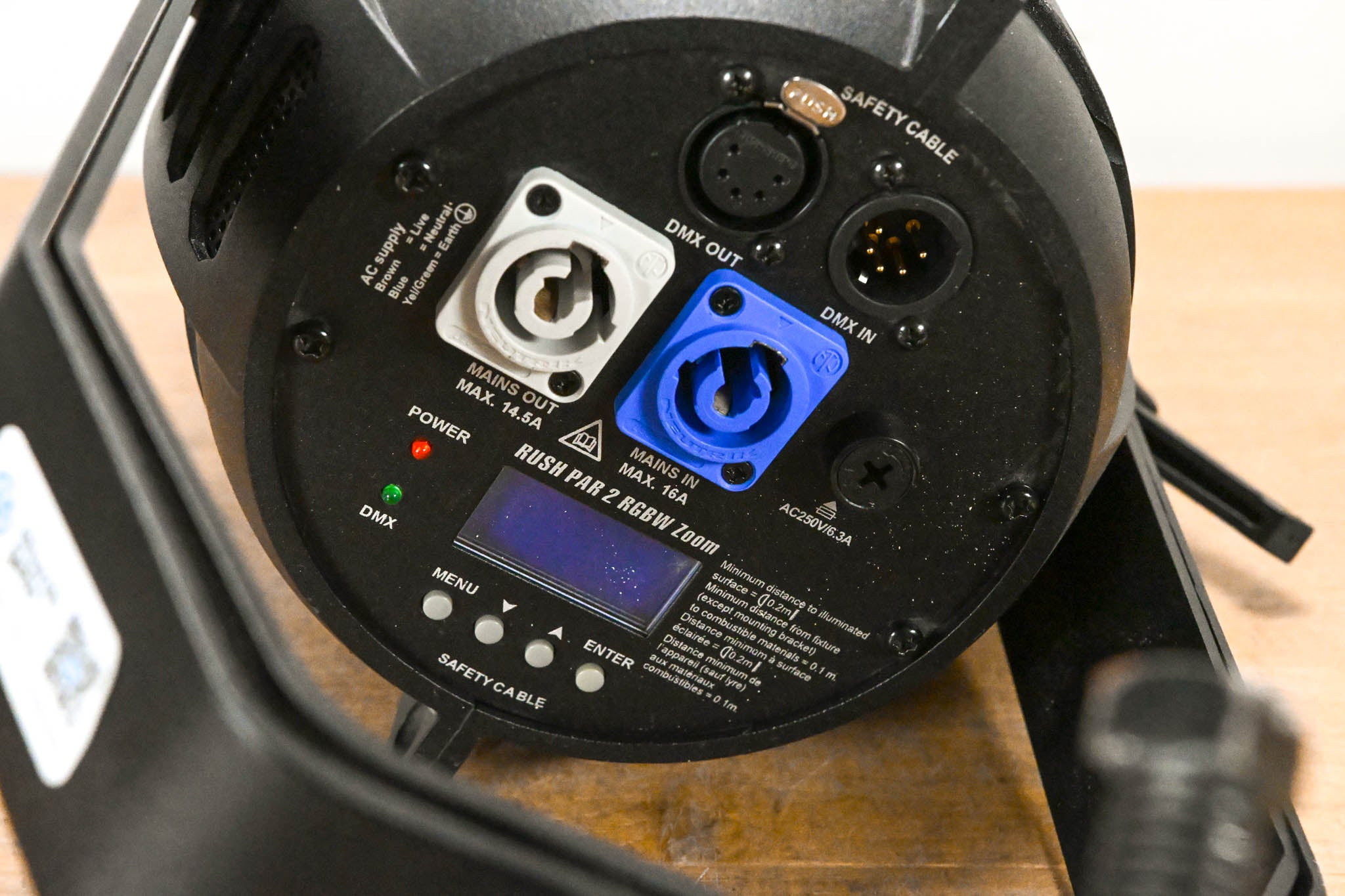 Martin Lighting RUSH PAR 2 RGBW Zoom US LED Par Can