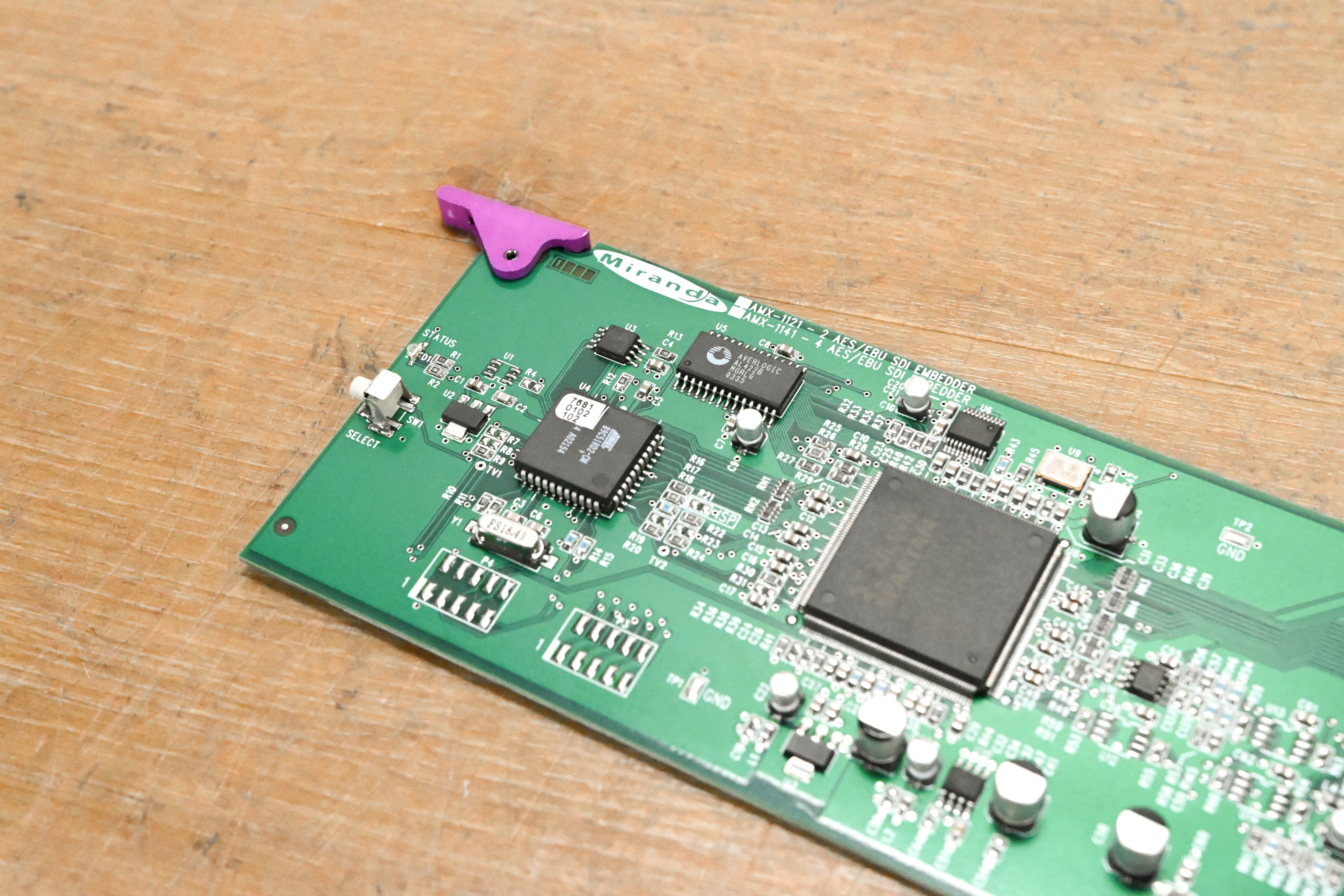 Miranda AMX-1141 4-Channel AES/EBU SDI Audio Embedder Densité Card