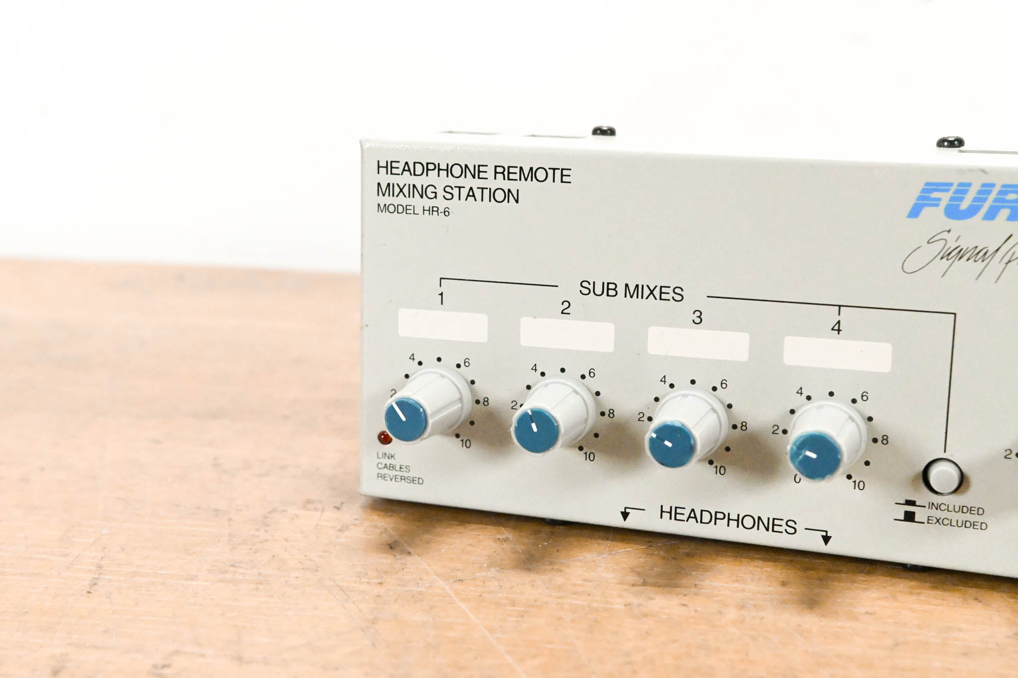 Furman HR-6 6-Channel Headphone Mixing Station