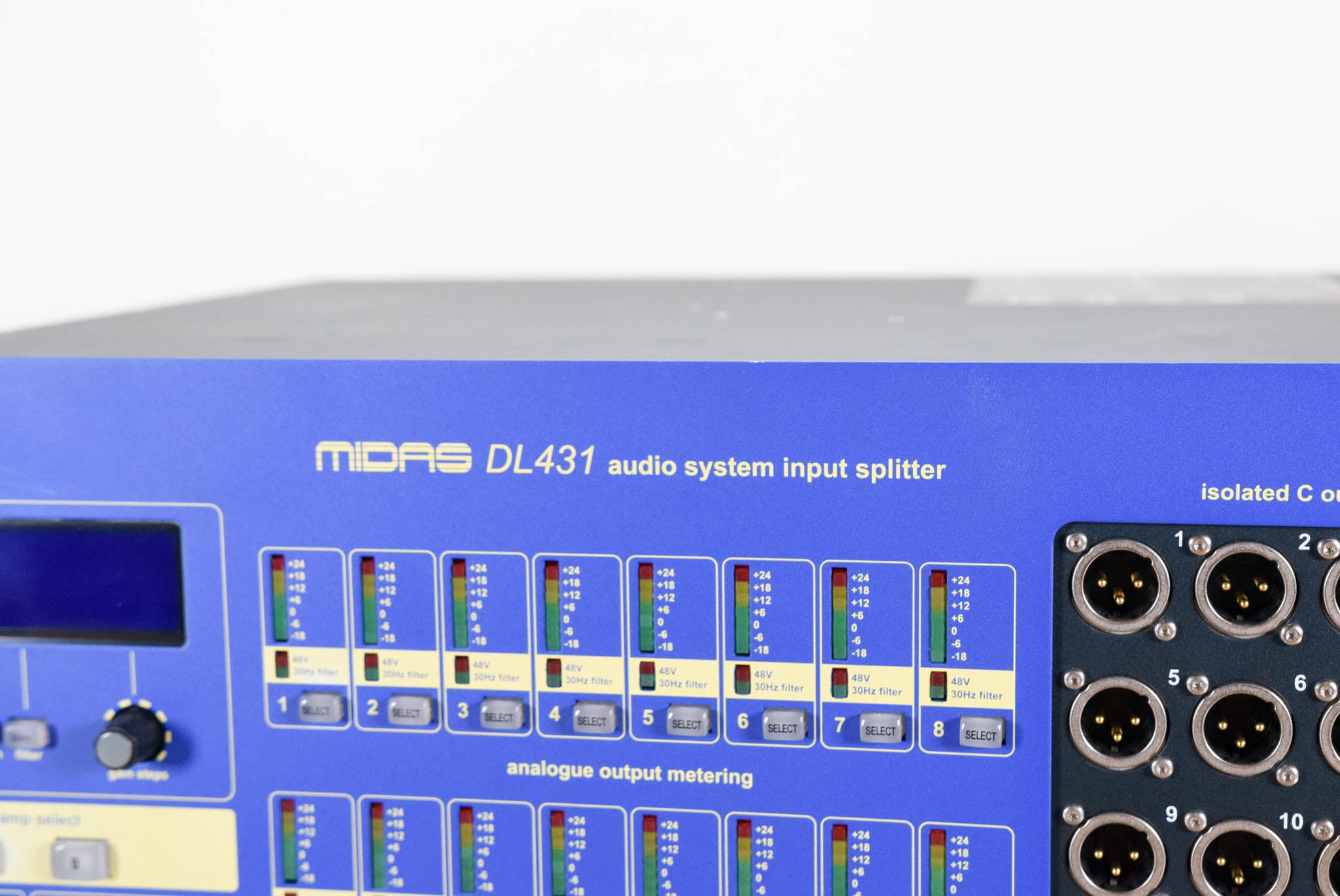 Midas DL431 24-Input 72-Output Active Microphone Splitter