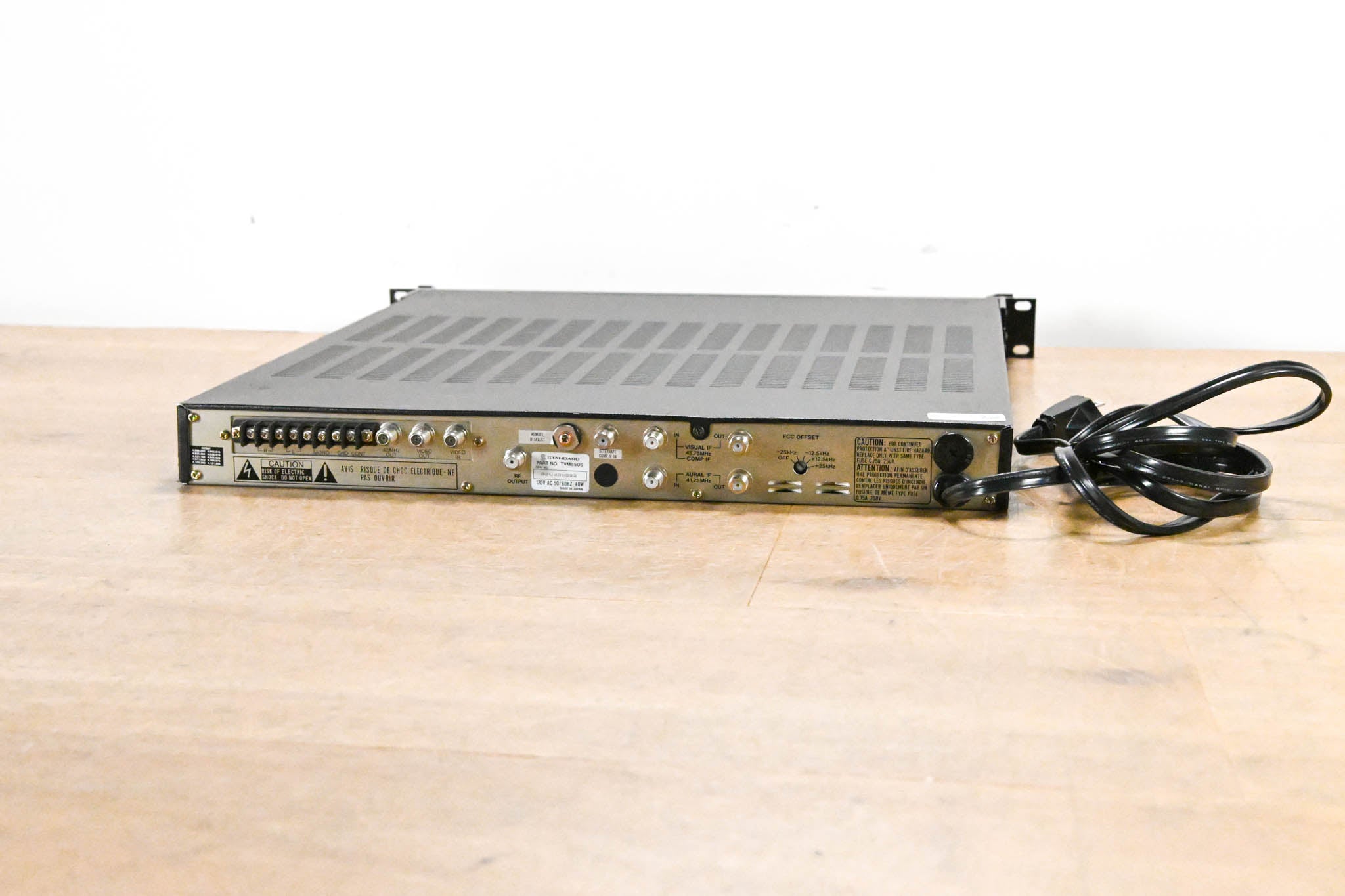 Standard TVM 550 TV/CATV Modulator w/ CSG60 BTSC Stereo Generator