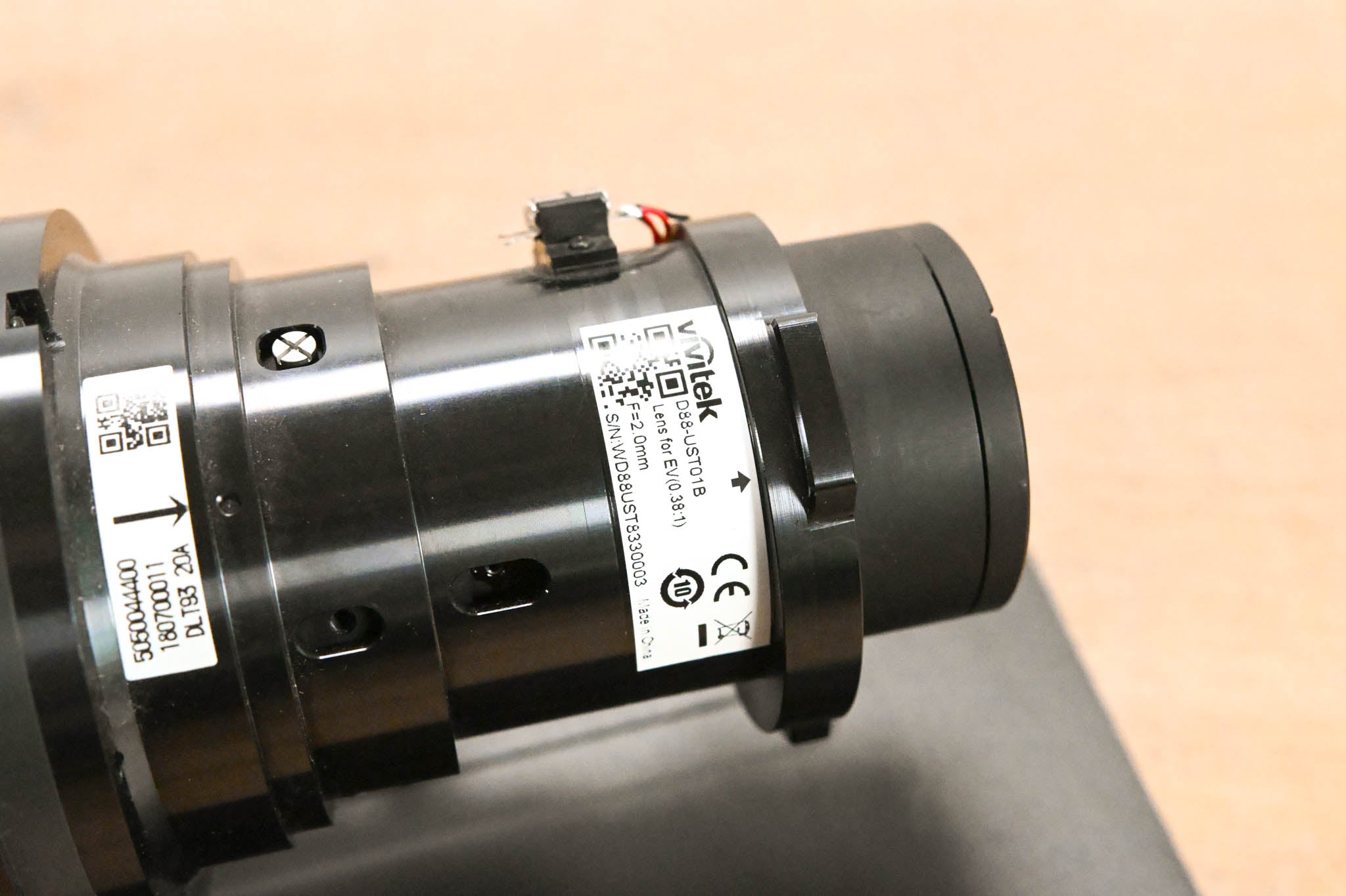 Vivitek D88-UST01B Ultra Short Throw Projector Lens