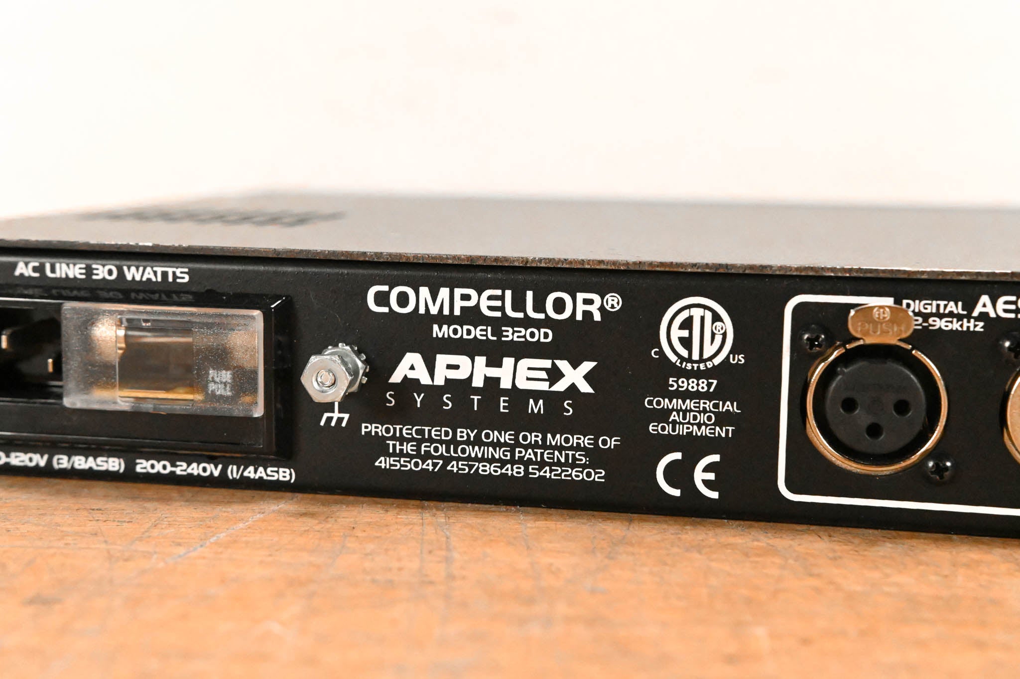 Aphex Compellor 320D Stereo Audio Level Controller
