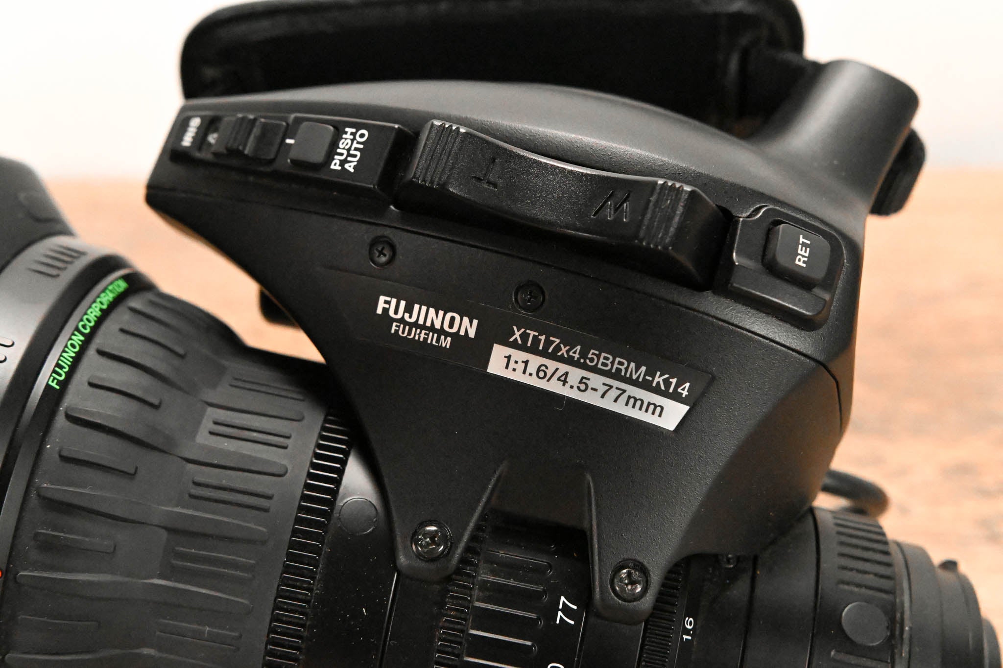 Fujinon XT17x4.5BRM-K14 HD ENG Zoom Lens - 1:1.6/4.5-77mm