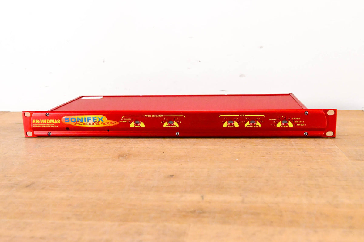 Sonifex RB-VHDMA8 3G/HD/SD-SDI De-Embedder w/ 8-Channel Analog Outputs