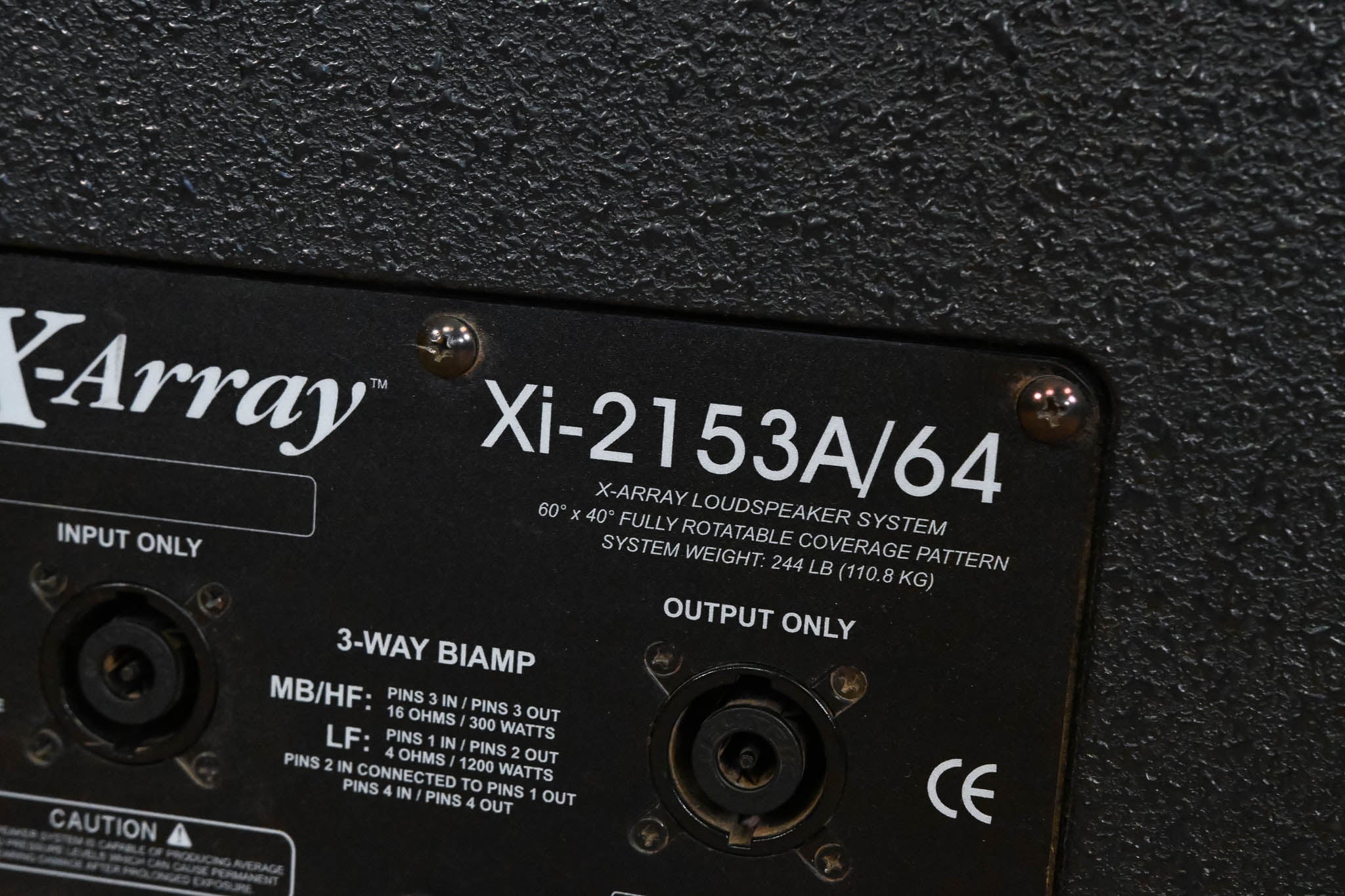 Electro-Voice (EV) Xi-2153A/64 X-Array 3-Way Full-Range Loudspeaker