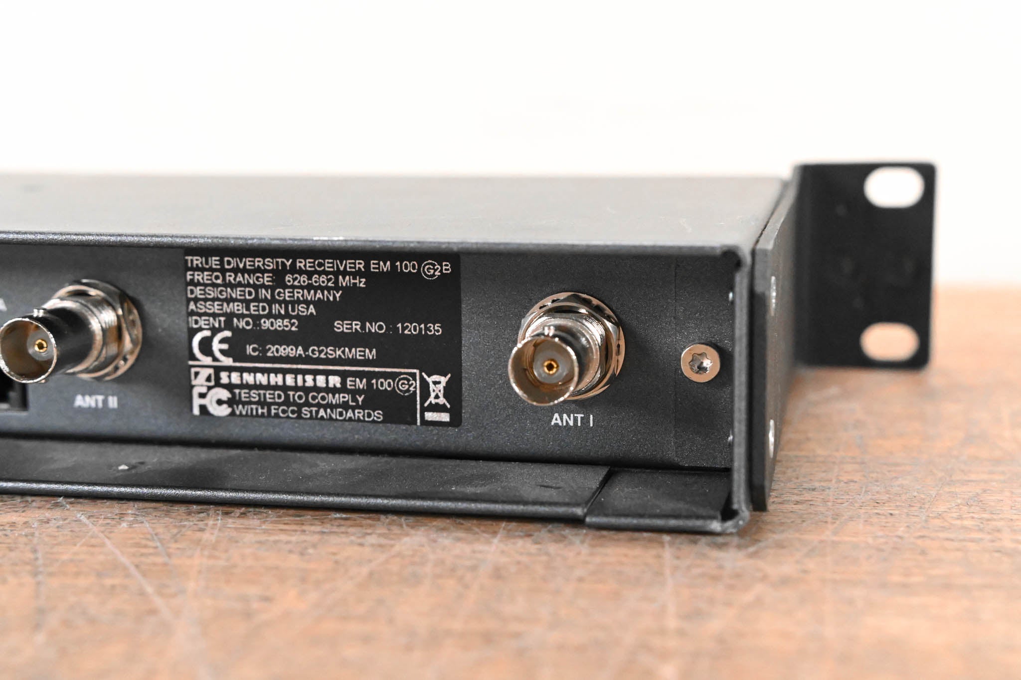 Sennheiser EM 100 G2 Wireless Receiver - B Range: 626-662 MHz