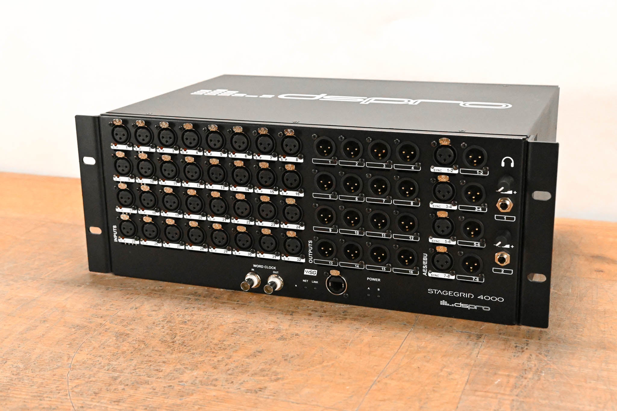 Waves DSPRO StageGrid 4000 32-in / 16-out Digital SoundGrid Stagebox