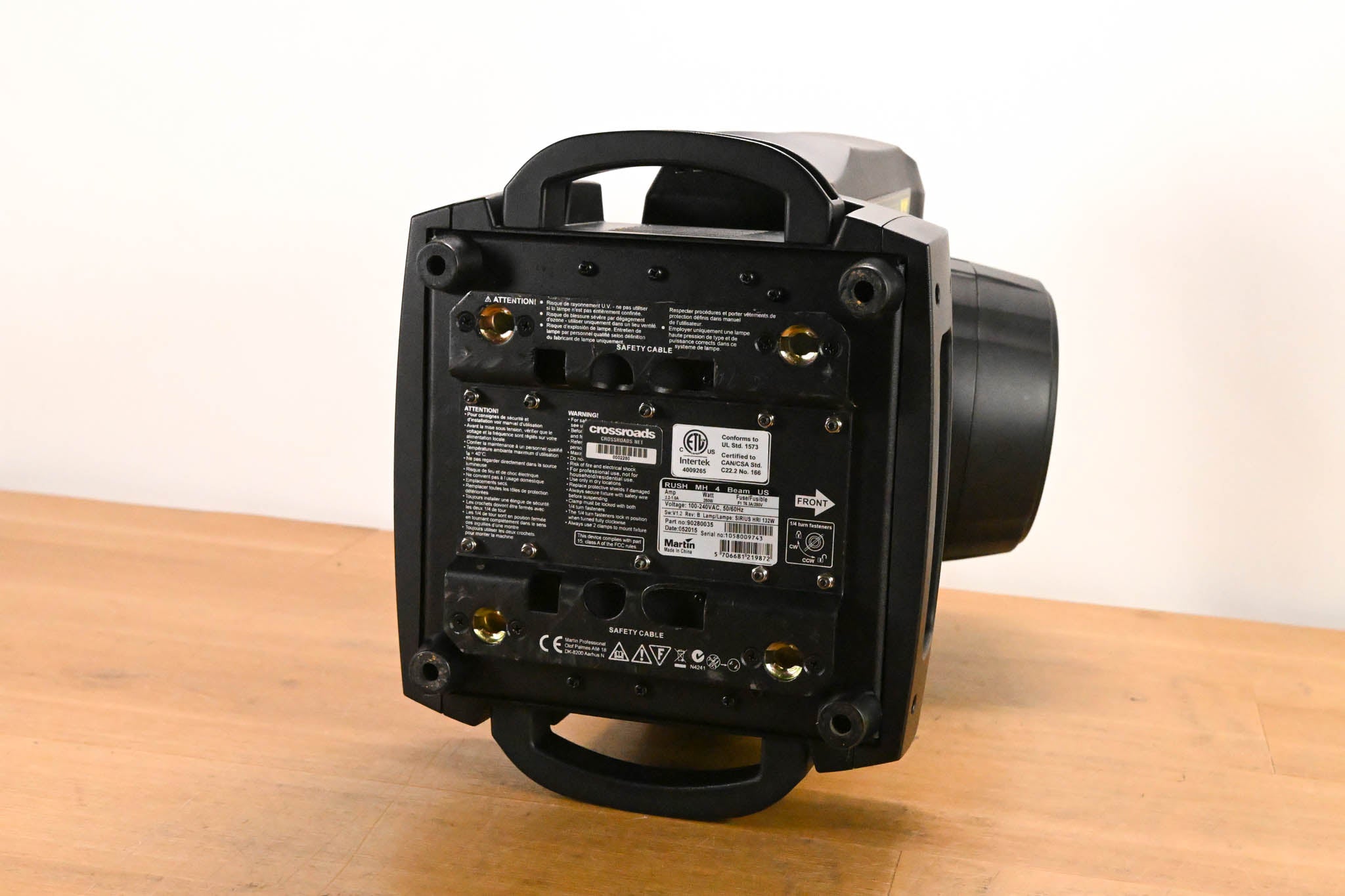 Martin Lighting RUSH MH 4 Beam Moving Head Lighting Fixture