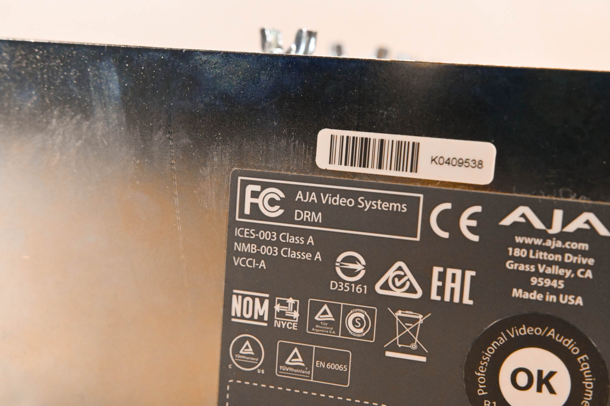 AJA DRM 2RU Rackmount Frame for Mini-Converters