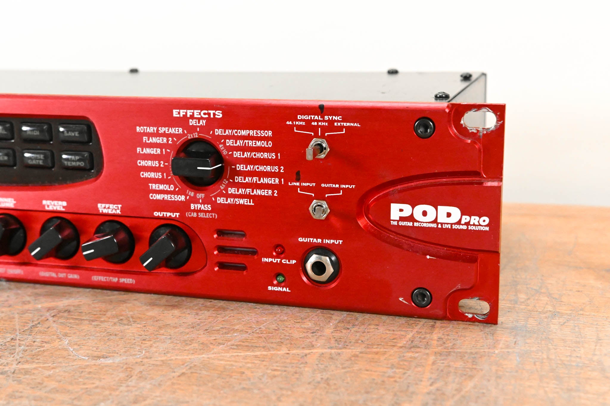 Line 6 POD Pro Rackmount Multi-Effects Processor and Amp Modeler