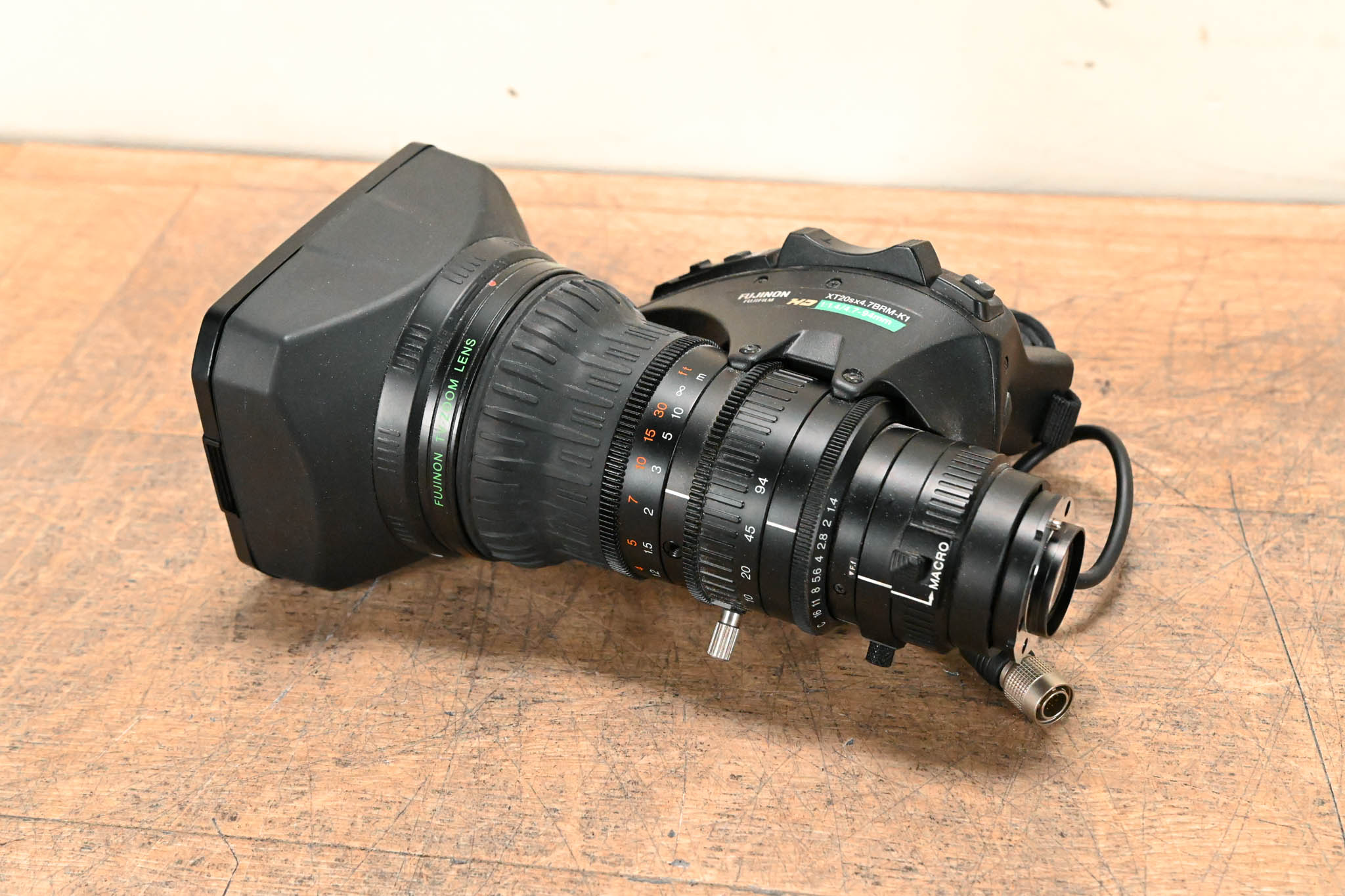 Fujinon XT20sx4.7BRM-K1 HDTV Zoom Lens - 1:1.4/4.7-94mm