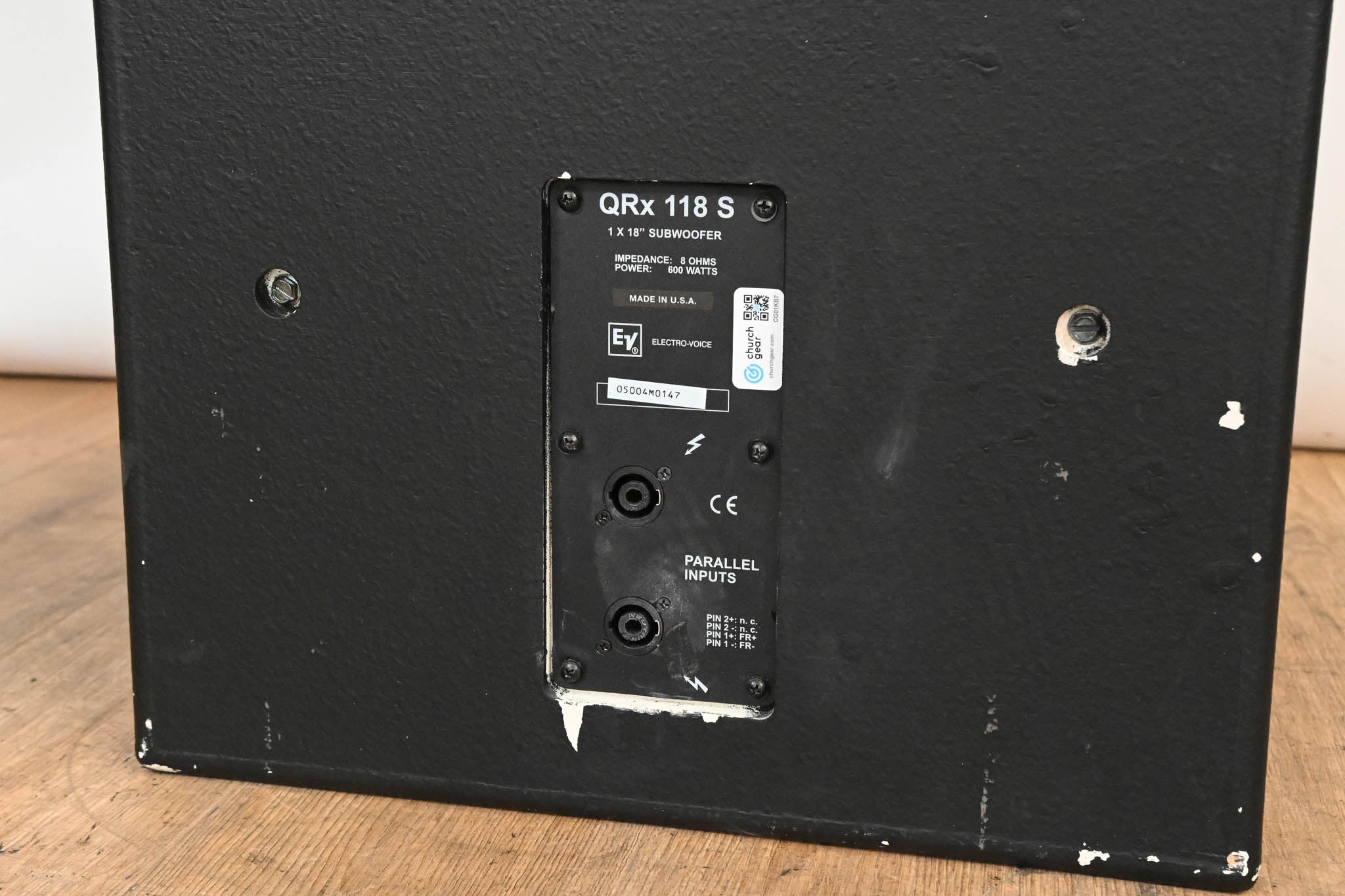 神戸発EV エレクトロボイス Electro-Voice QRx 218s Electro-Voice(E/V) QRxシリーズ サブウーファーQRx218S新品在庫状況を