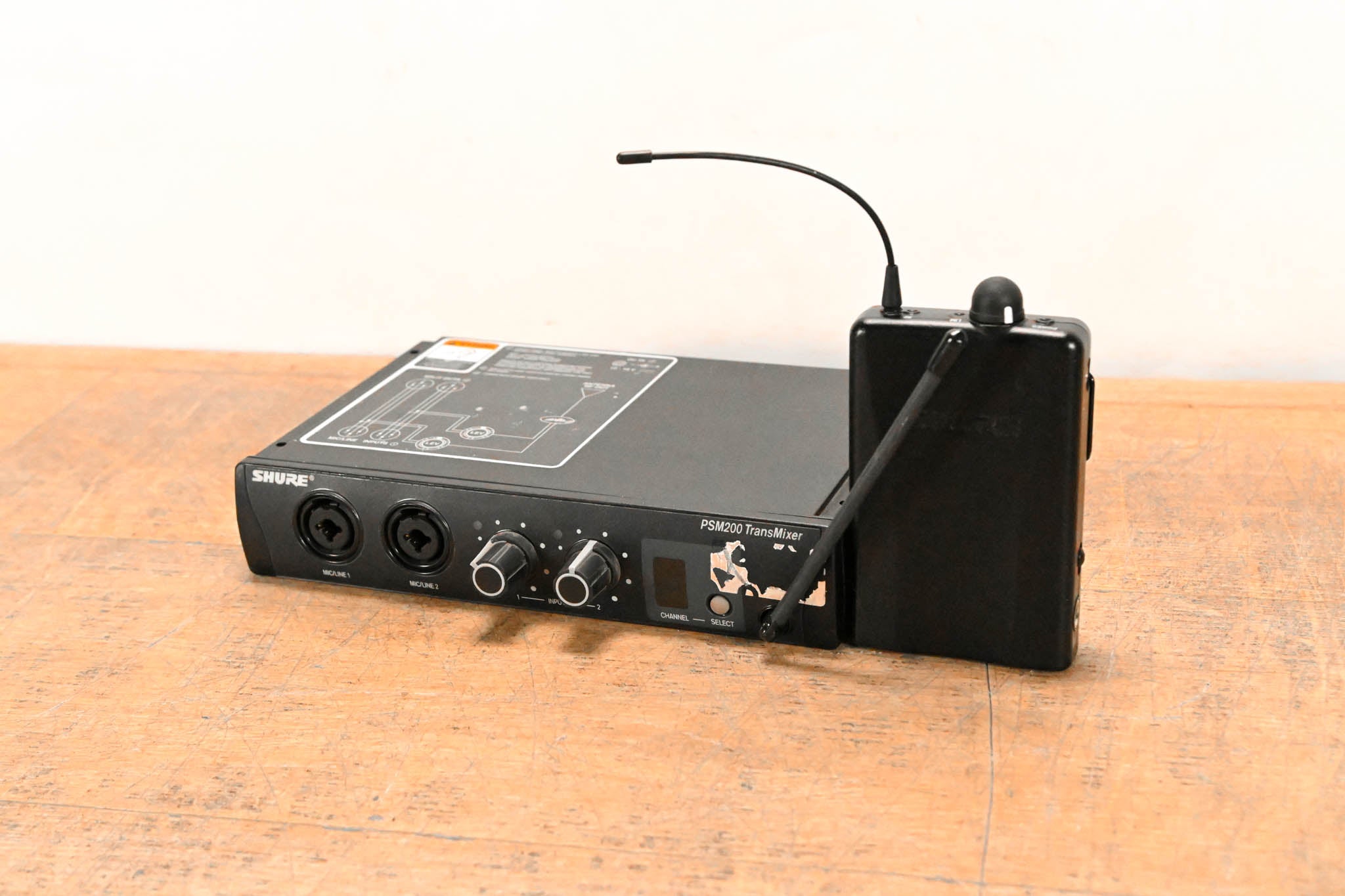 Shure PSM200 In-Ear Personal Monitoring System - H2 Band NO POWER SUPPLY