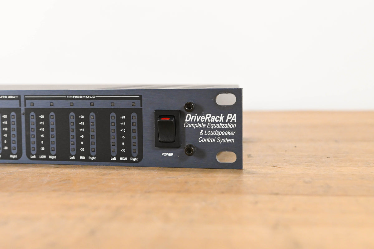 dbx DriveRack PA Complete Equalization and Loudspeaker Control System
