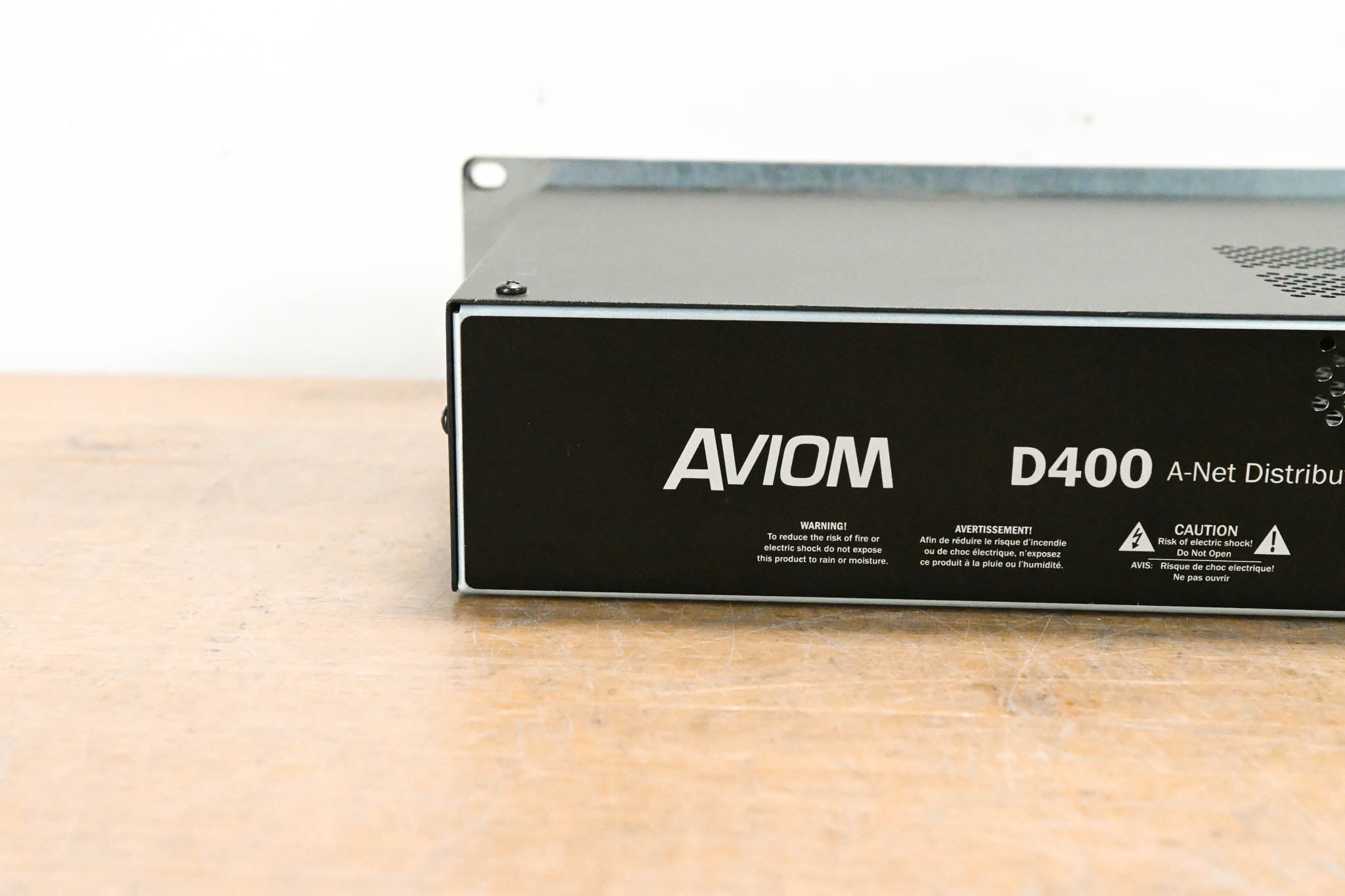 Aviom D400-Dante A-Net Distributor with Dante Connectivity