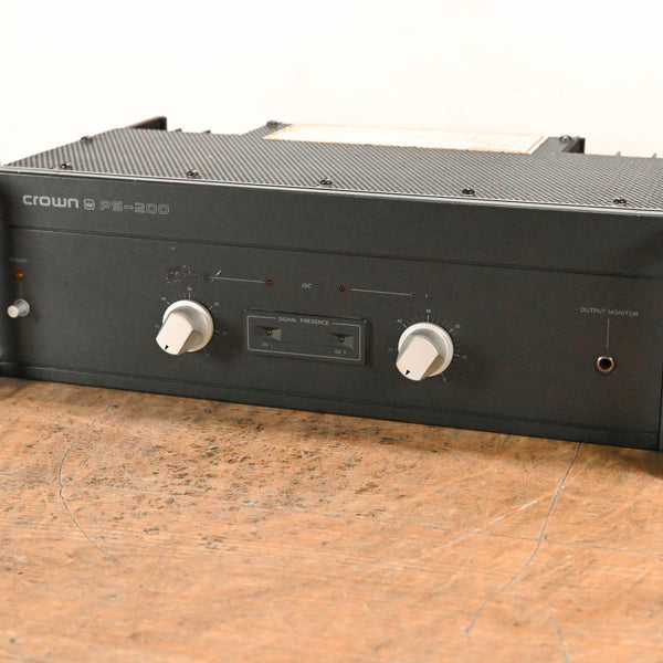CROWN　PS-200 クラウン Crown PS-200 2-Channel Power Amplifier CG008XN