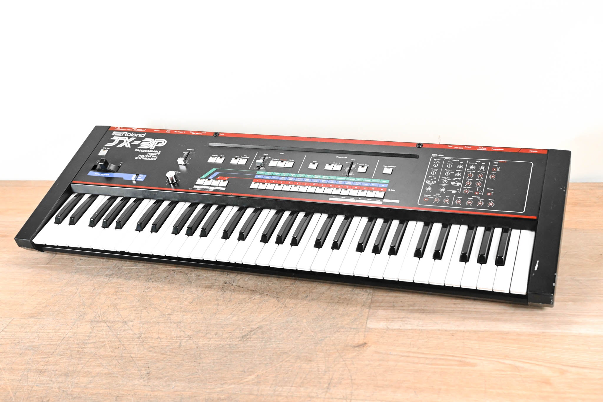 Roland JX-3P 61-Key Programmable Preset Polyphonic Synthesizer