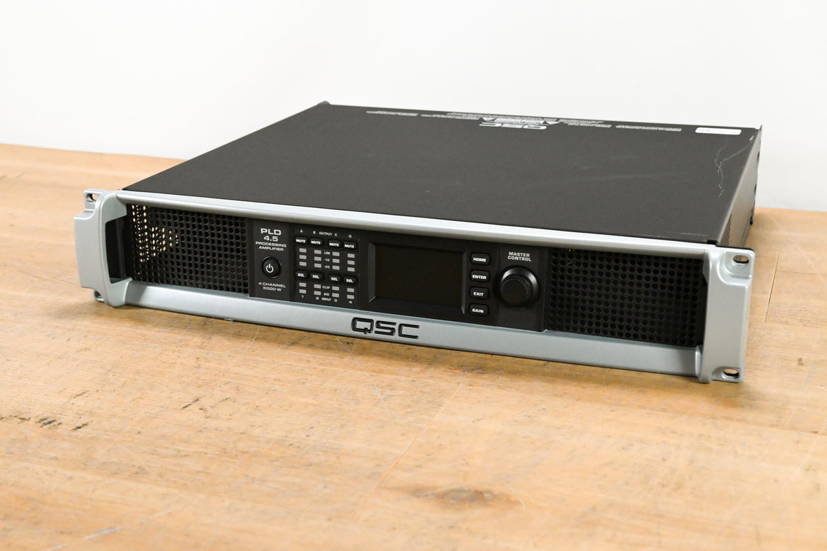 QSC PLD4.5 Four-Channel Power Amplifier with DSP