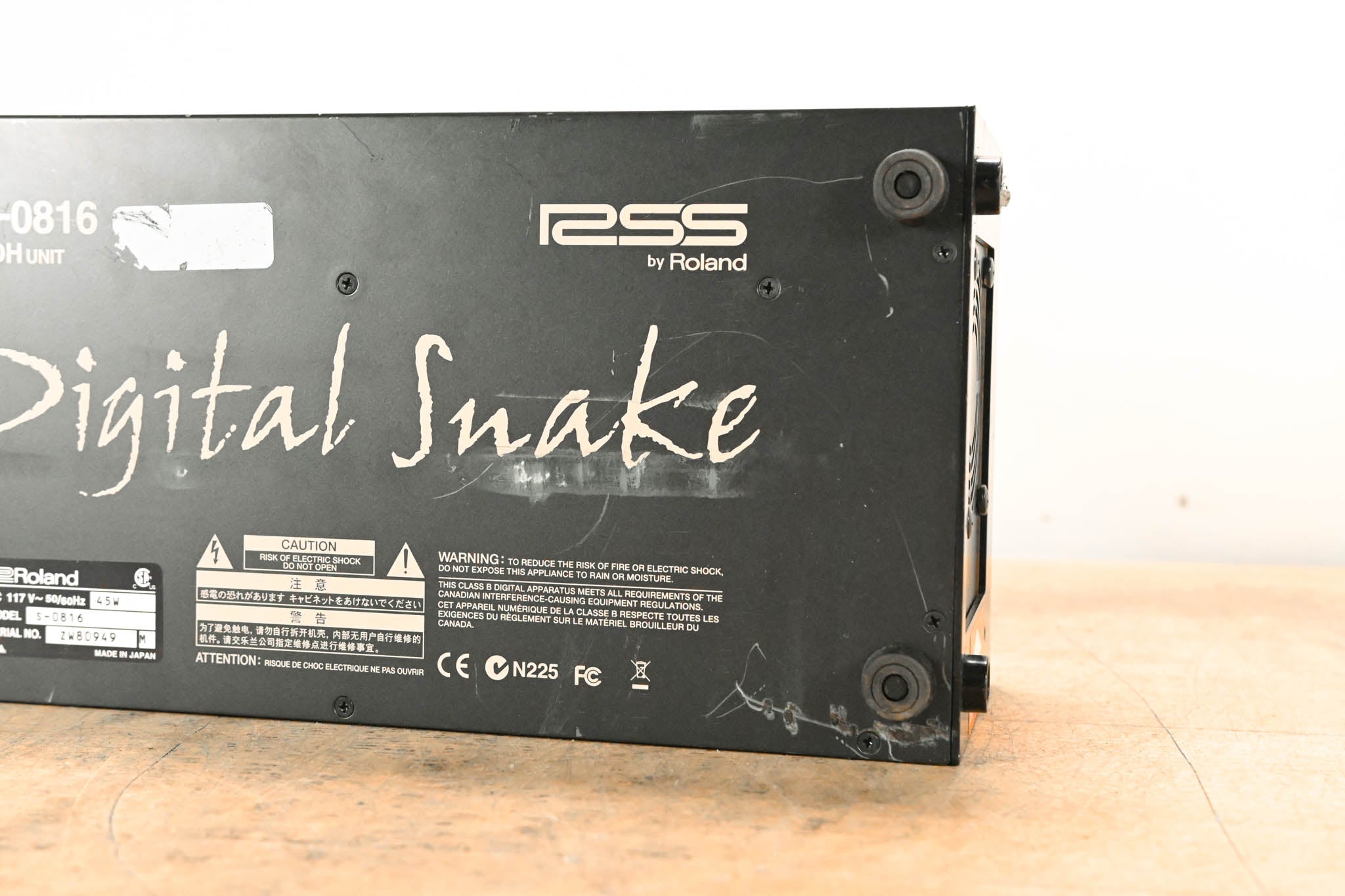 Roland S-0816 8 x 16 Digital Snake Front of House Unit CG01SSL