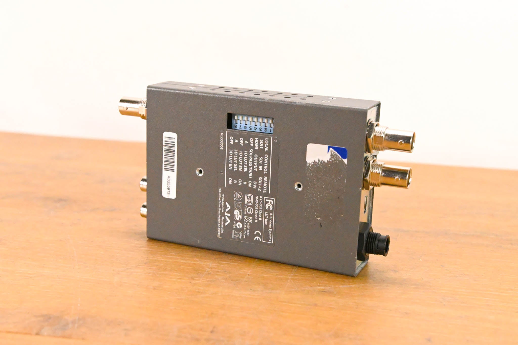 AJA LUT-box In-Line Color Transform (NO POWER SUPPLY)