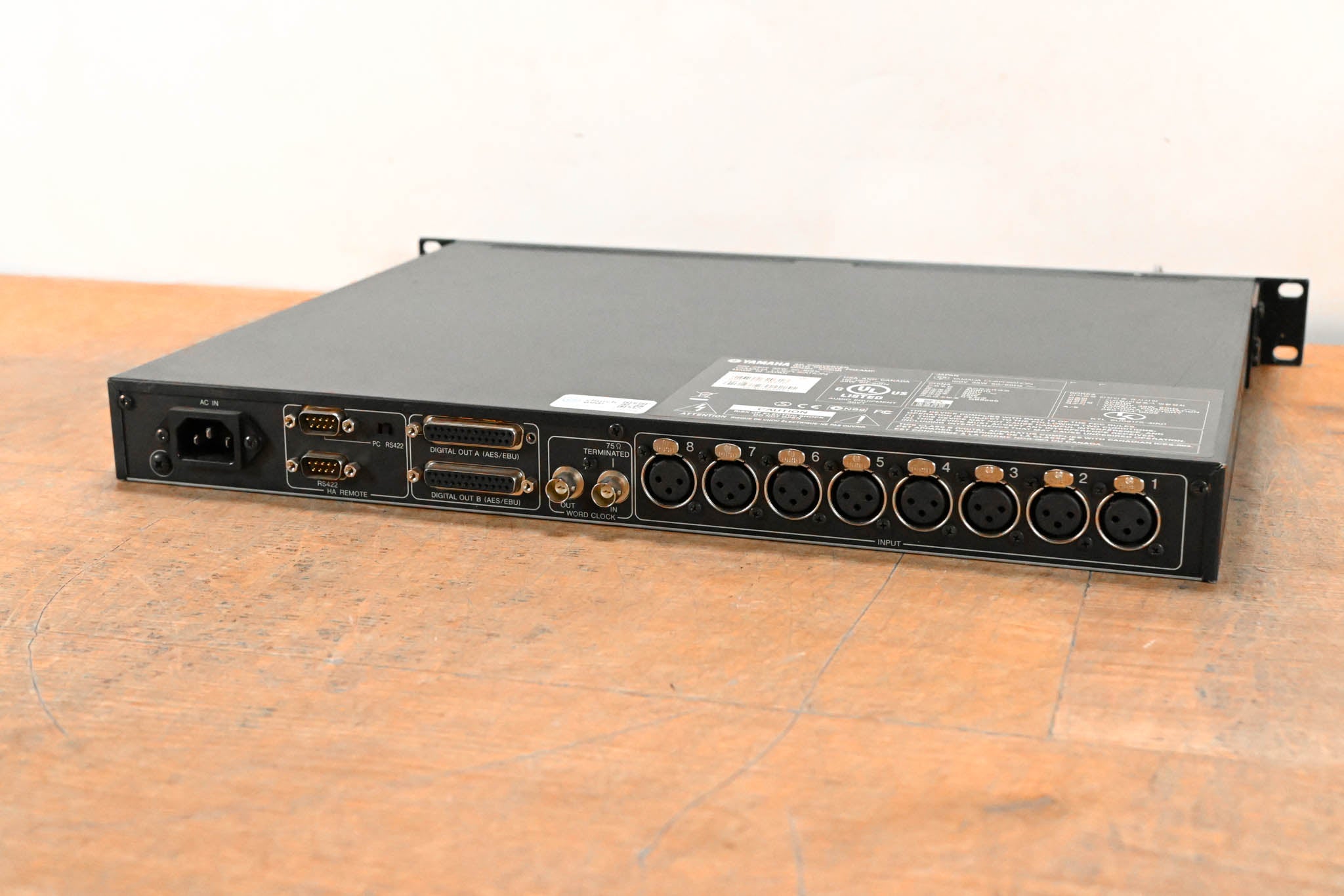 Yamaha AD8HR AD Converter with Remote Preamp