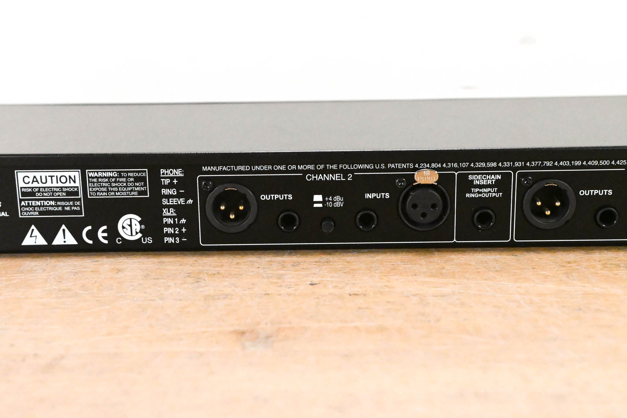 dbx 266XL 2-Channel Compressor/Gate