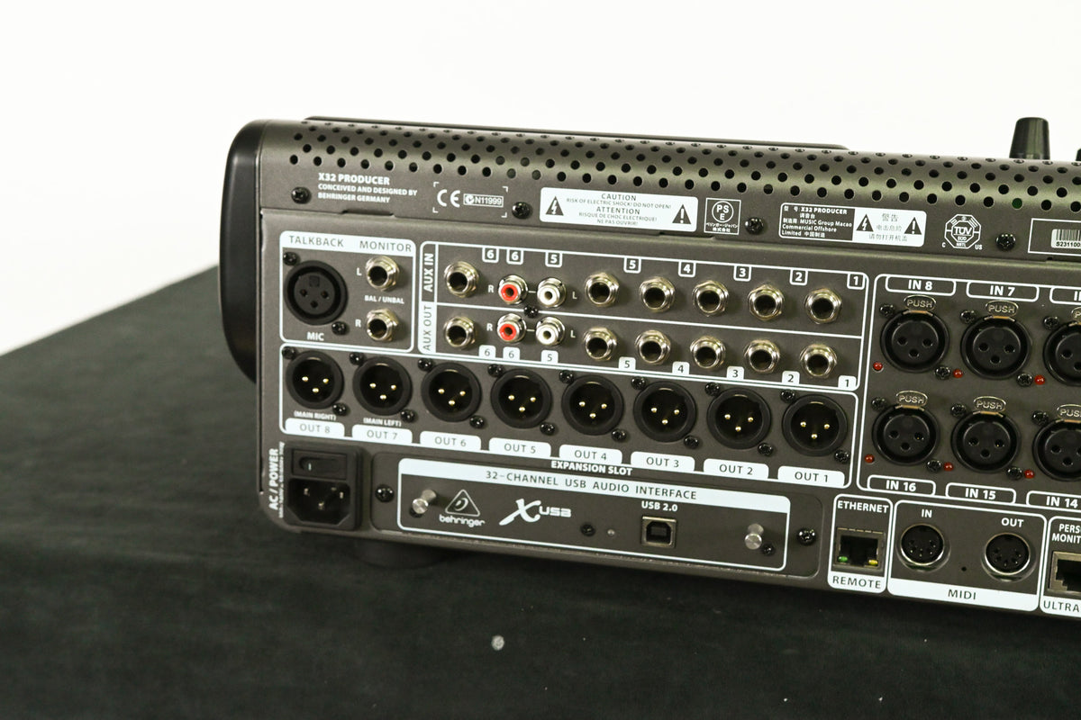 Behringer X32 Producer 40-Channel Rack-Mountable Digital Mixing Console