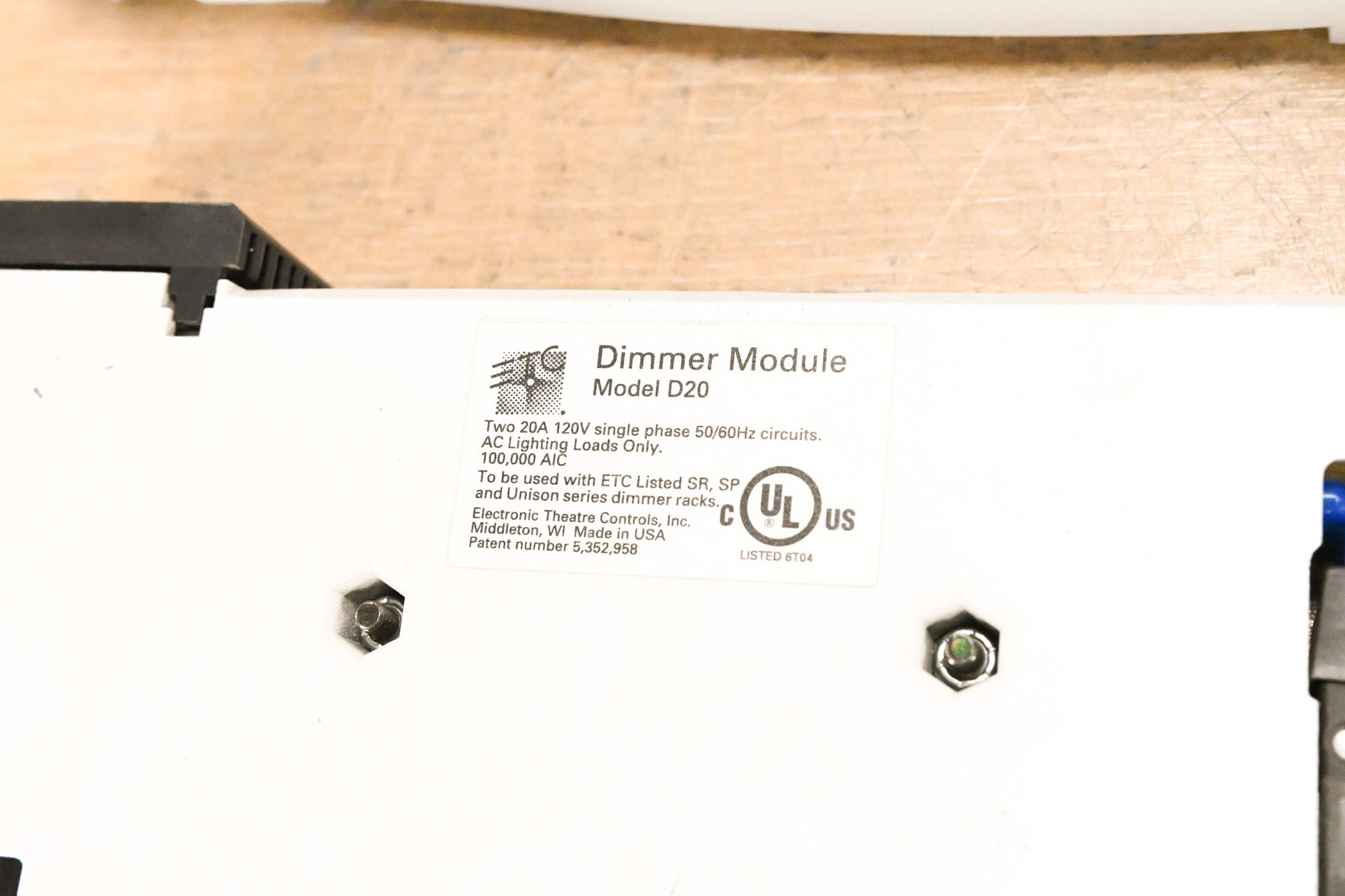 ETC D20 Dual 20A Dimmer Module (Pack of 4)