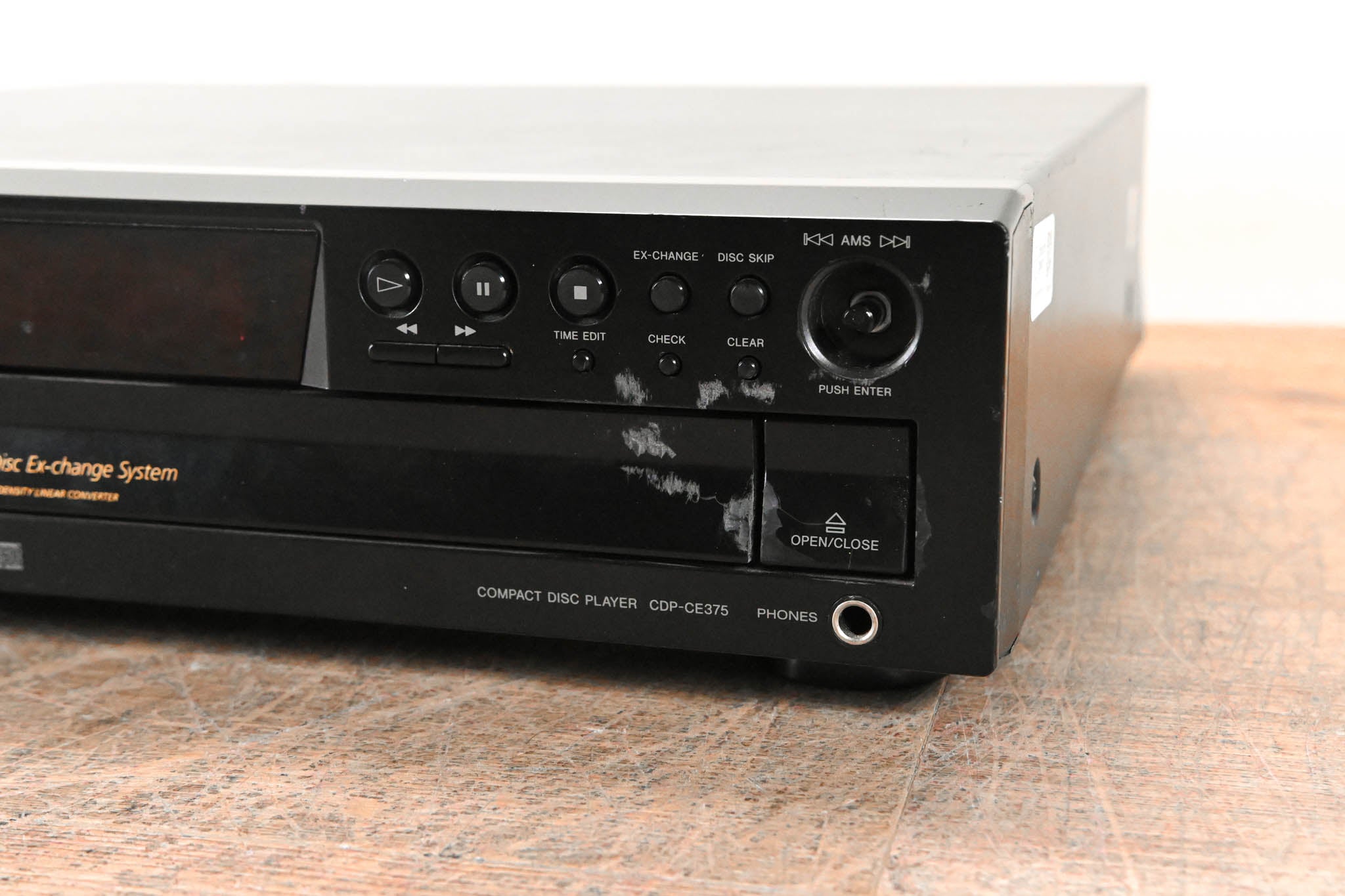 Sony CDP-CE375 Player top