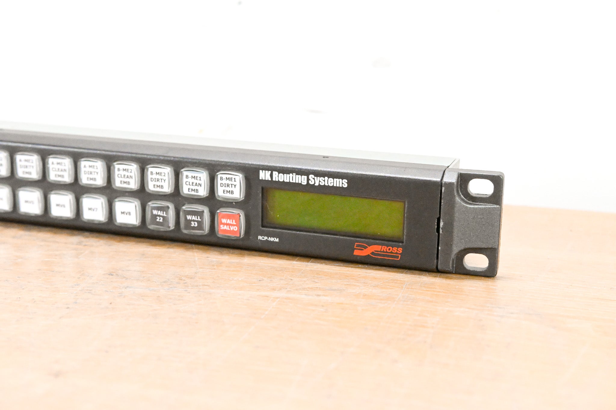 Ross RCP-NKM 1RU Remote Control Panel (NO POWER SUPPLY)