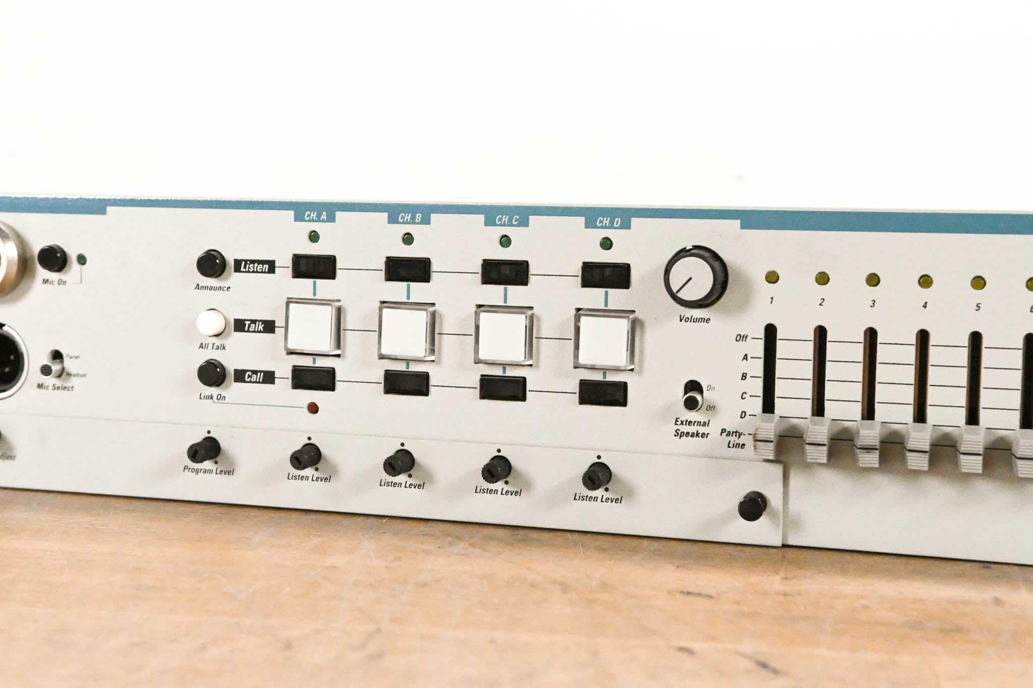 Clear-Com SB-440 4-Channel Intercom Main Station