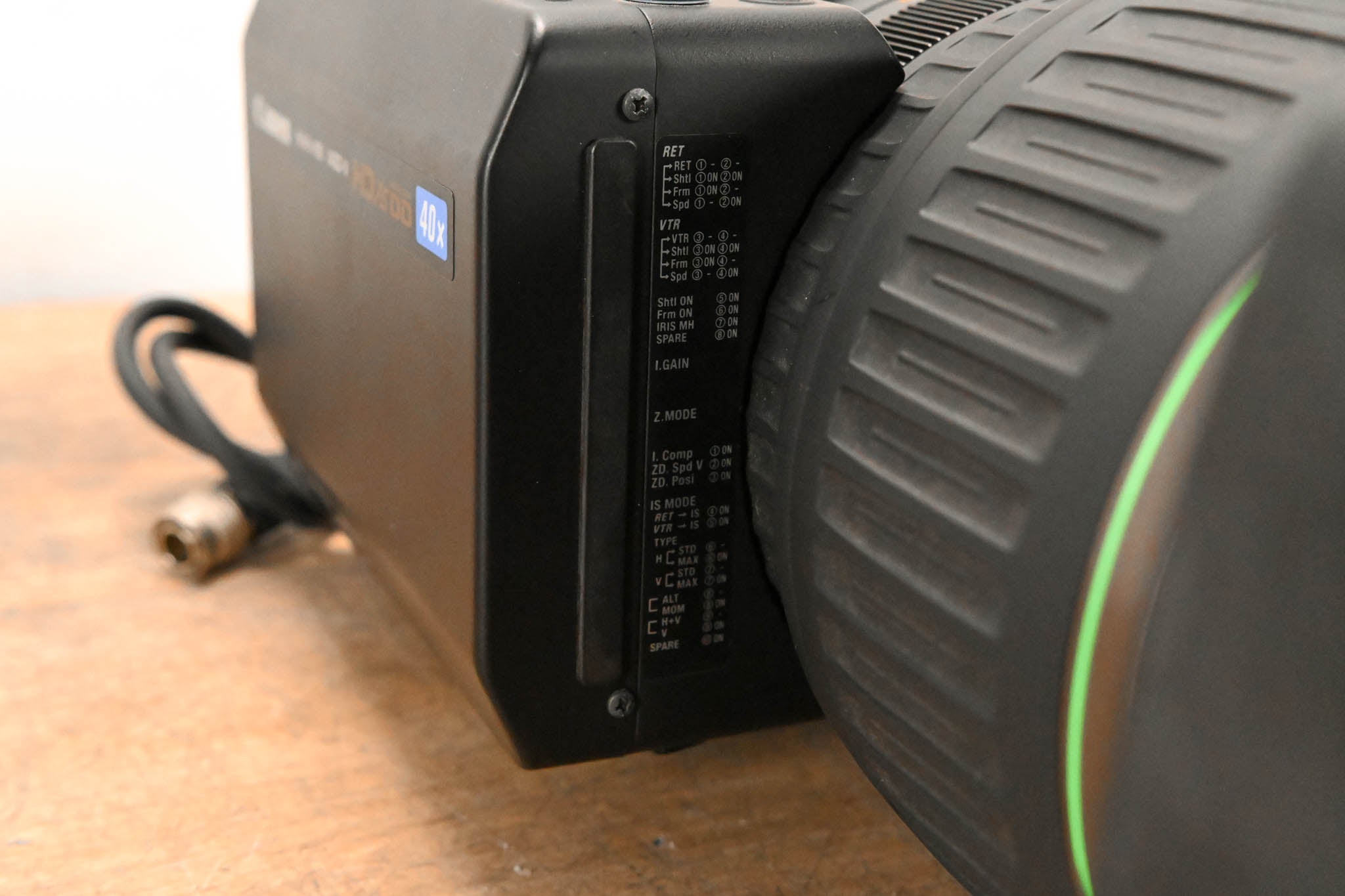 Canon HJ40x10B IASD-V 2/3″ 4K/HD Super-Telephoto 40x Zoom Lens