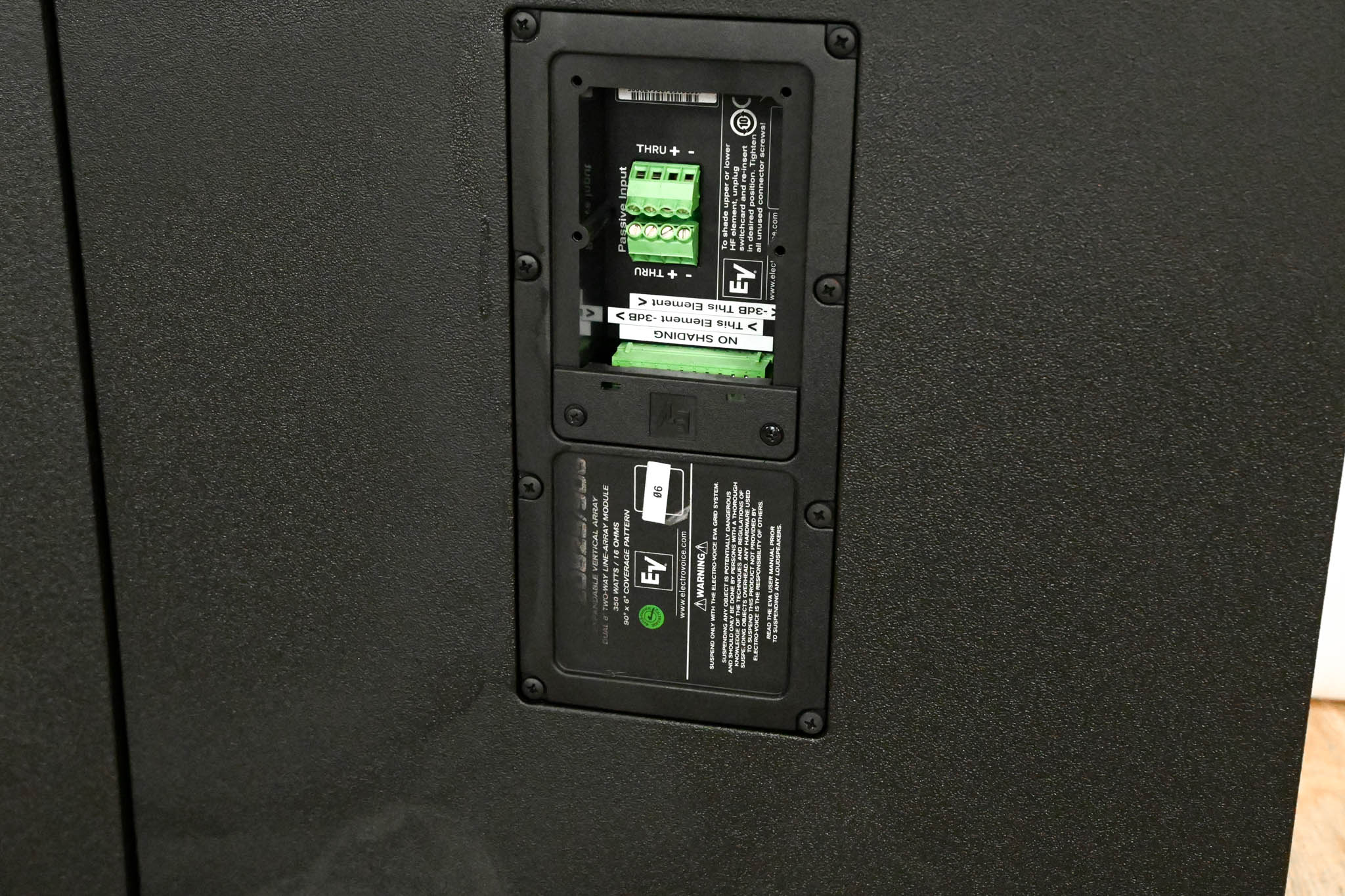 Electro-Voice (EV) EVA-2082S/906 Full-Range Line-Array Speaker (PAIR)
