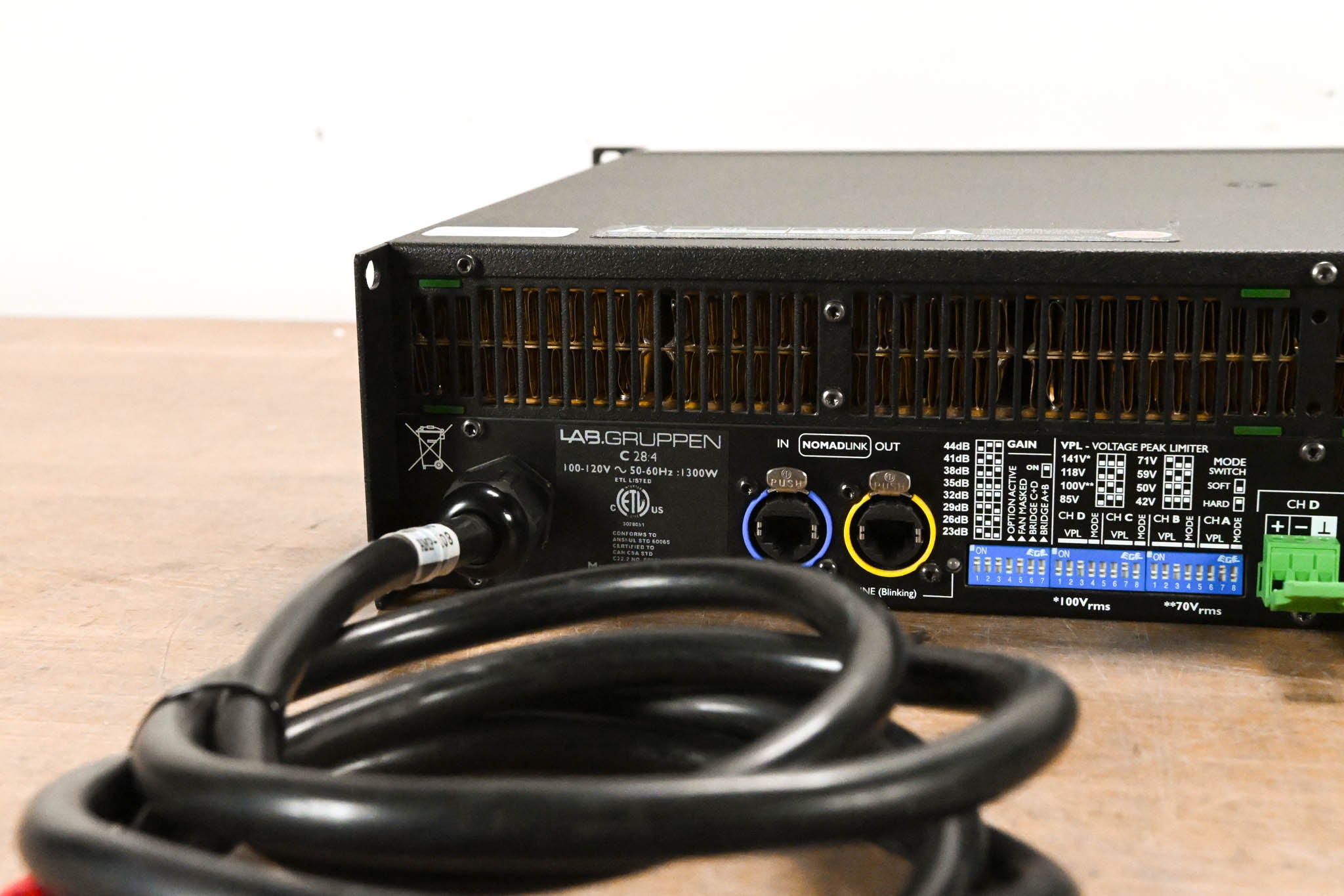 Lab Gruppen C 28:4 2800W 4-Channel Power Amplifier
