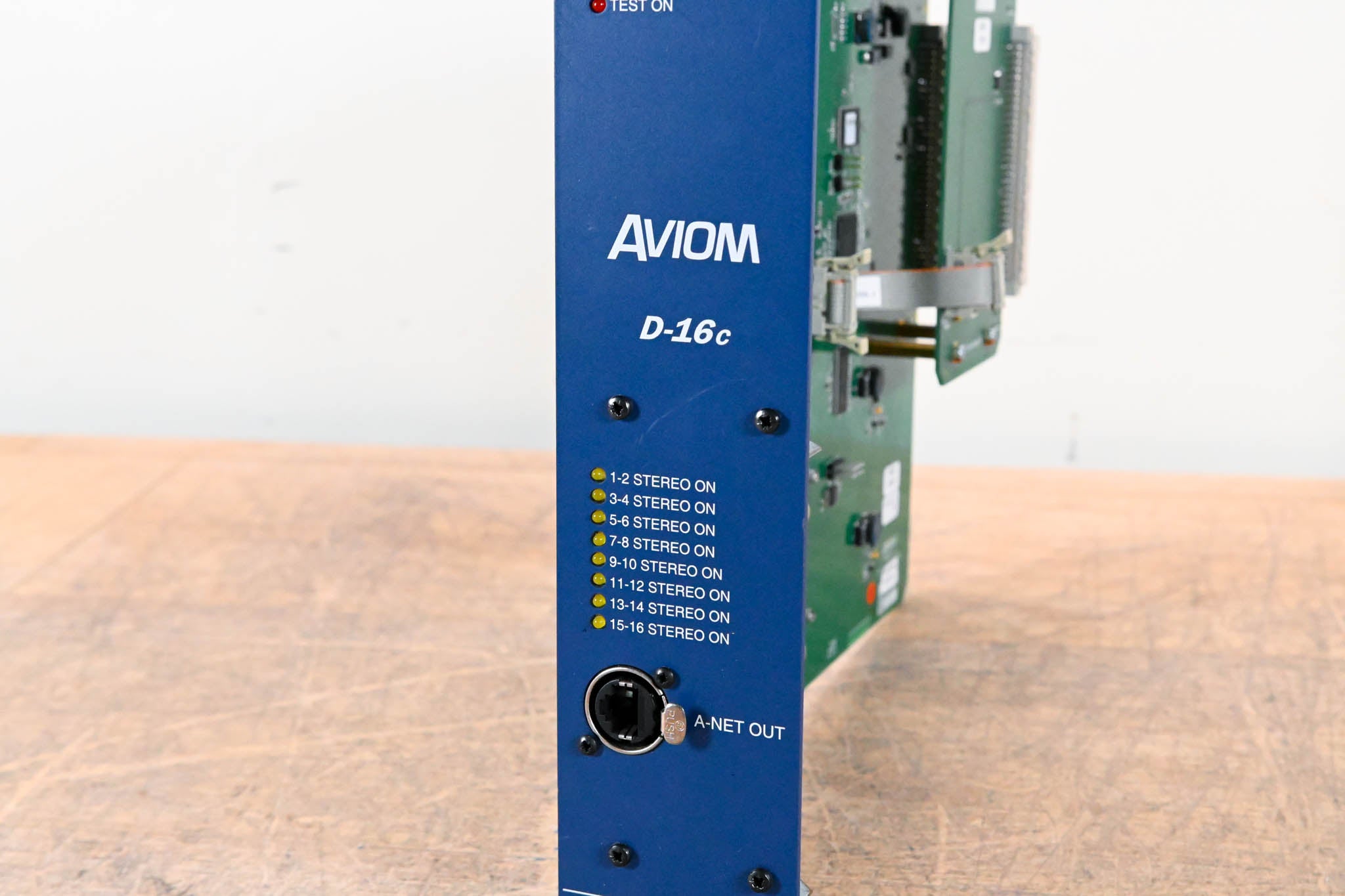 DiGiCo D-16c Aviom A-Net D-Rack Module