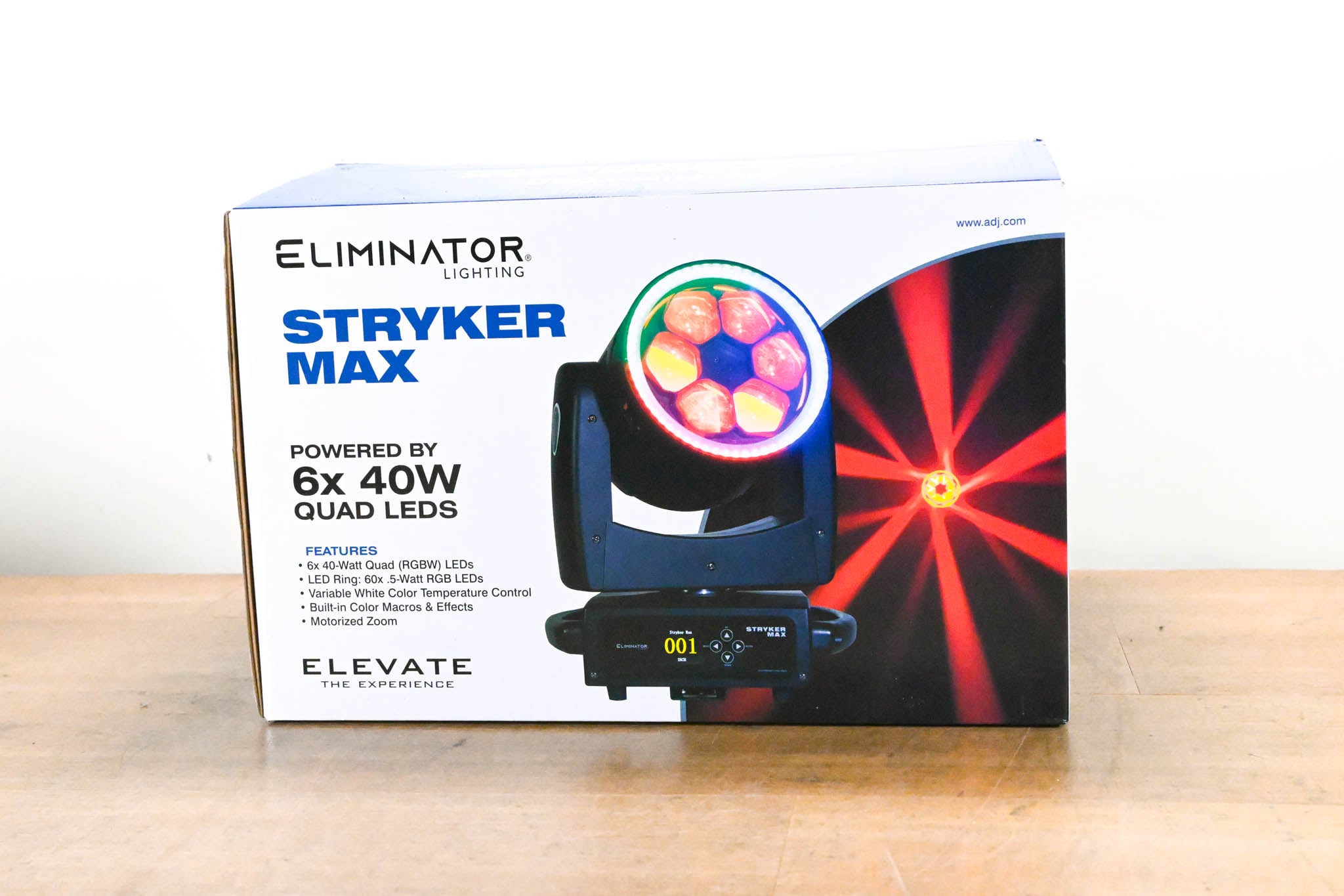 Eliminator Lighting Stryker Max RGBW LED Moving Head