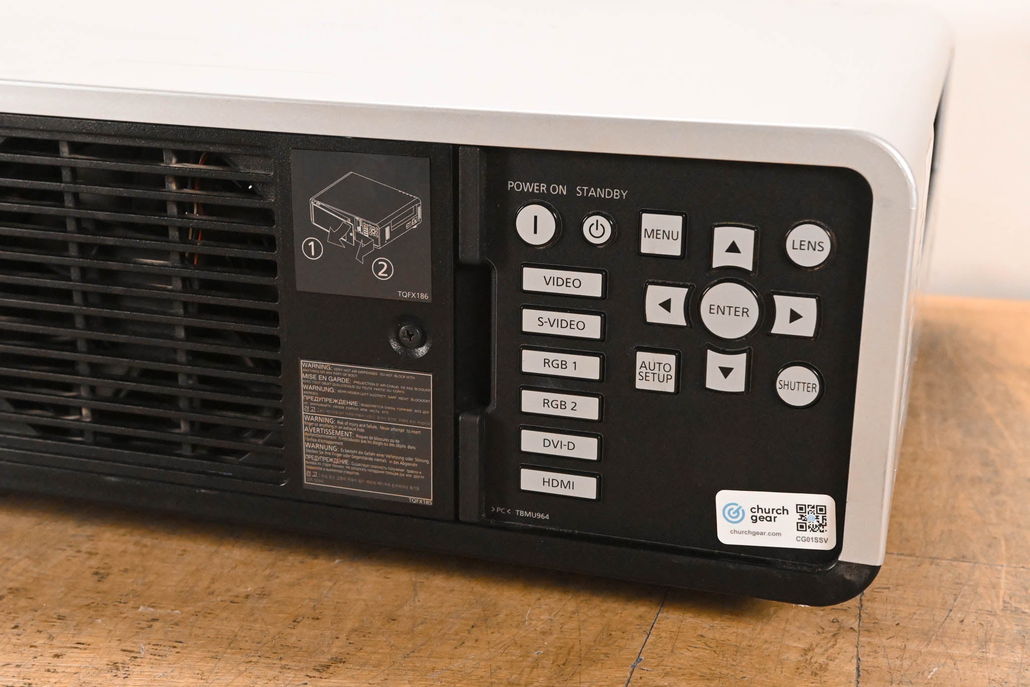 Panasonic PT-DZ770ULS Professional WUXGA DLP Projector w/ Lens